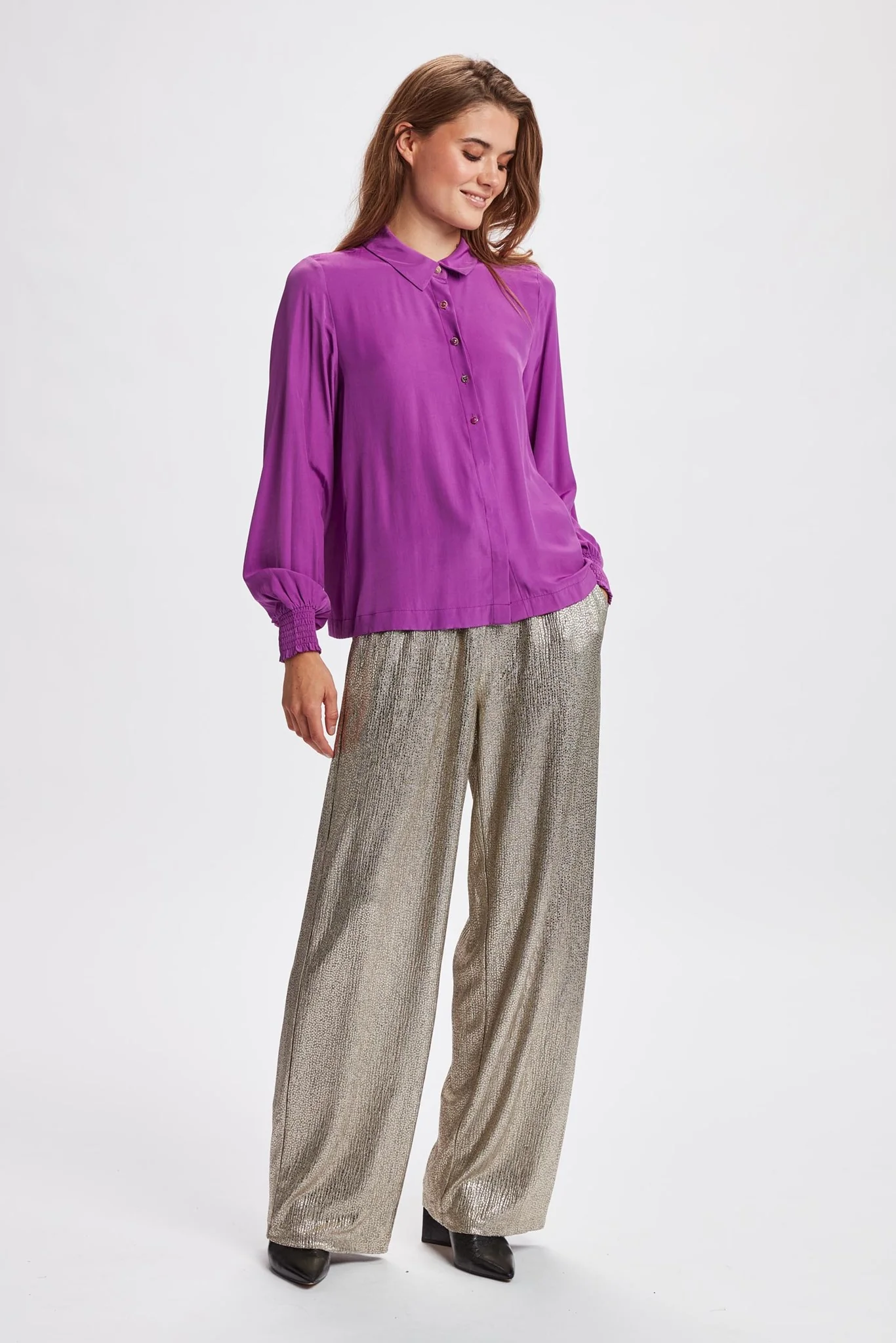 NUULLI SHIRT - Vibrant Orchid - Image 3