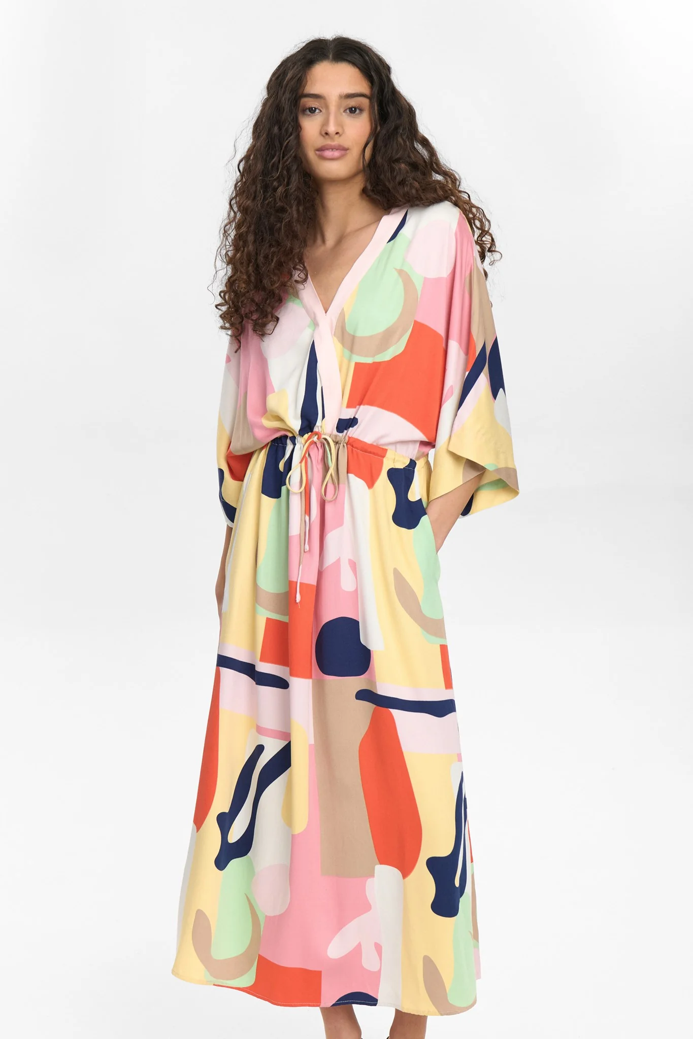 NUULRIKA DRESS - Flamingo Pink