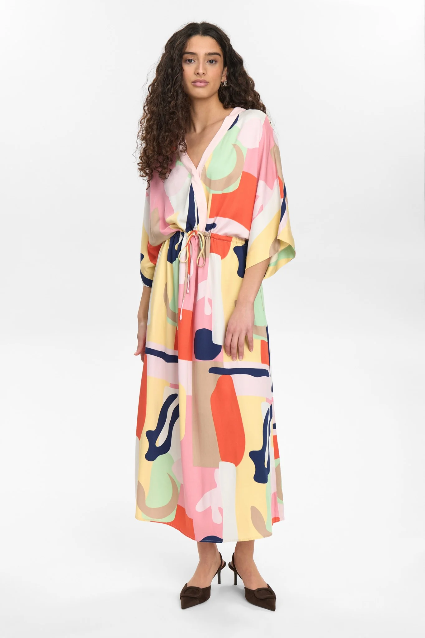 NUULRIKA DRESS - Flamingo Pink - Image 3