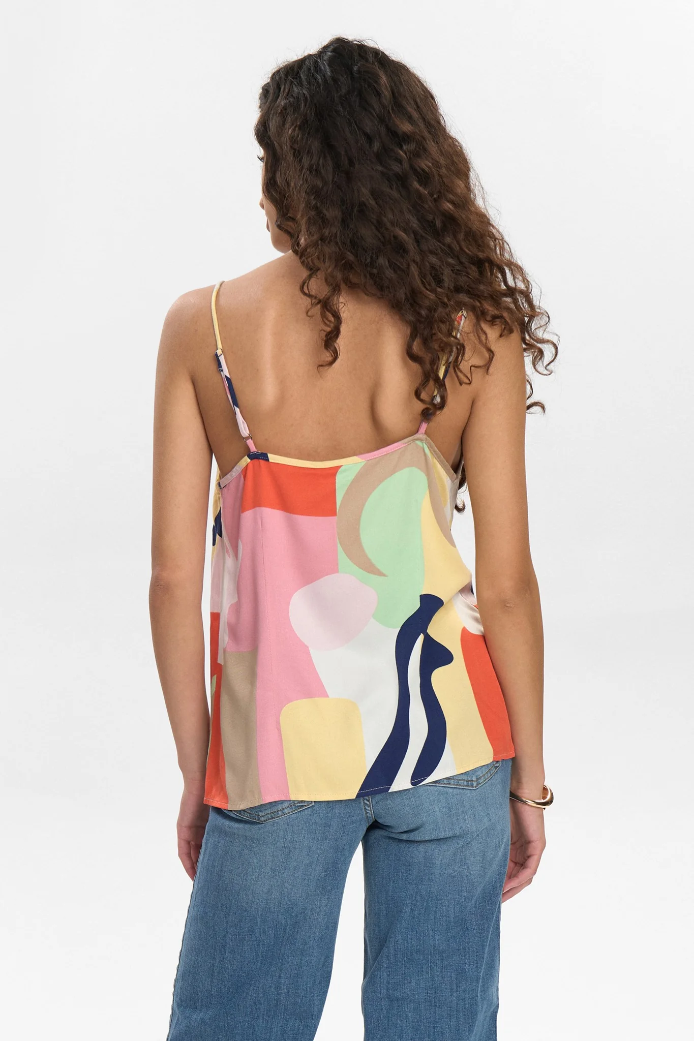 NUULRIKA STRAP TOP - Flamingo Pink - Image 2
