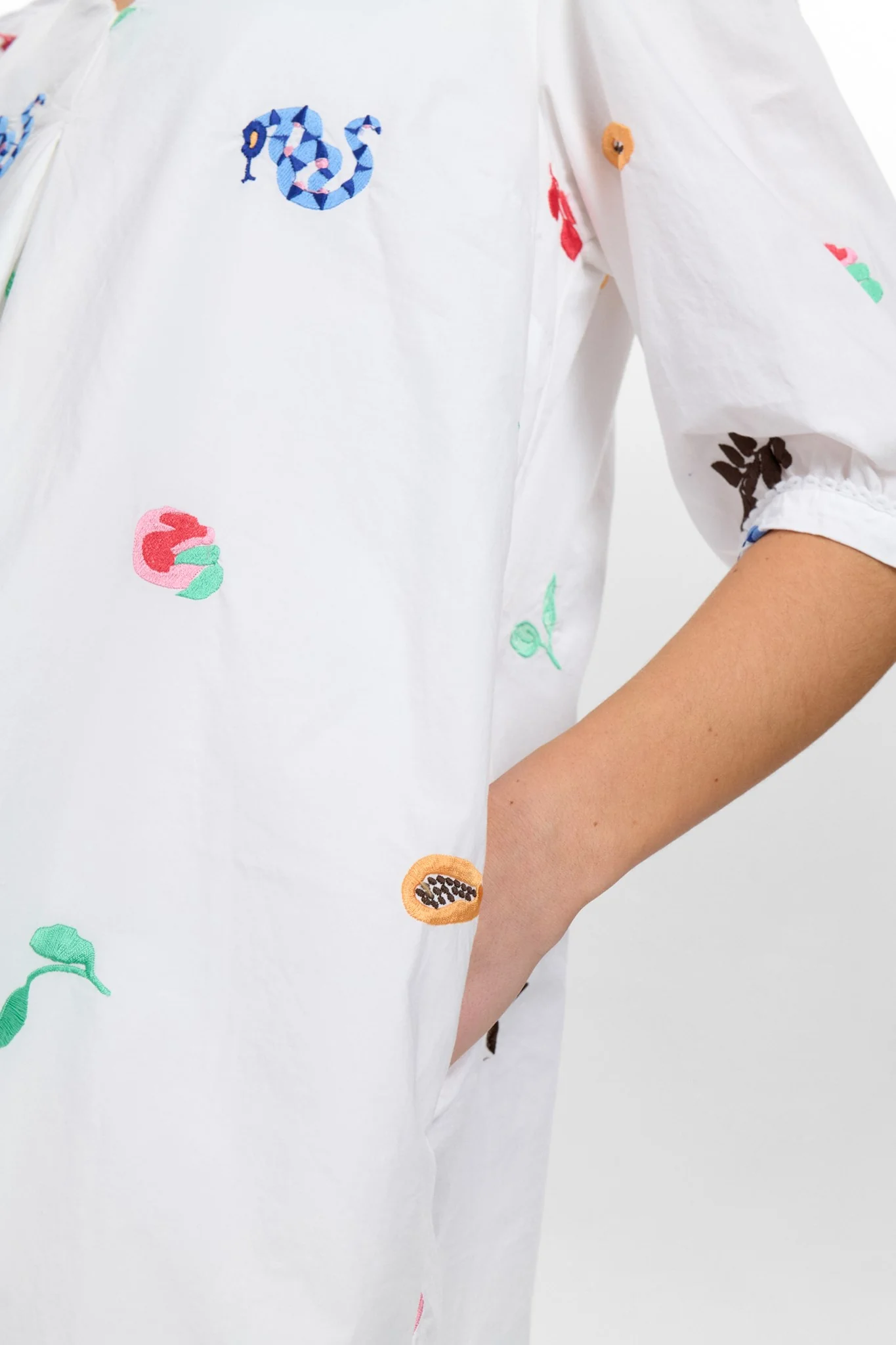 NUVALENTINE DRESS - Bright White - Image 5