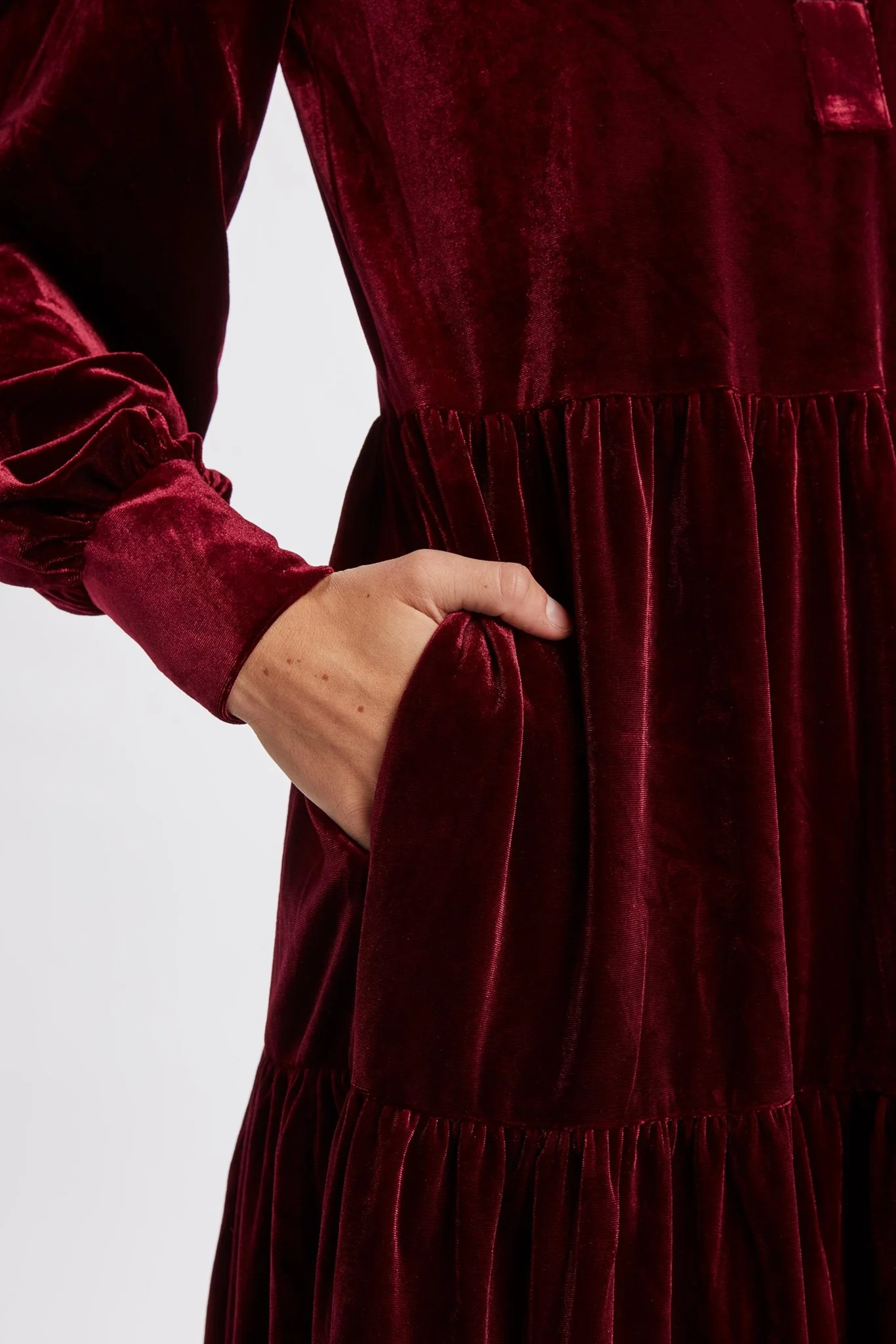 NUVEDA DRESS - Zinfandel - Image 5