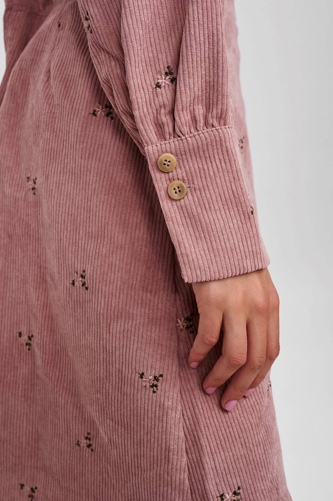 NUVELVET SHIRT - Ash Rose - Image 5