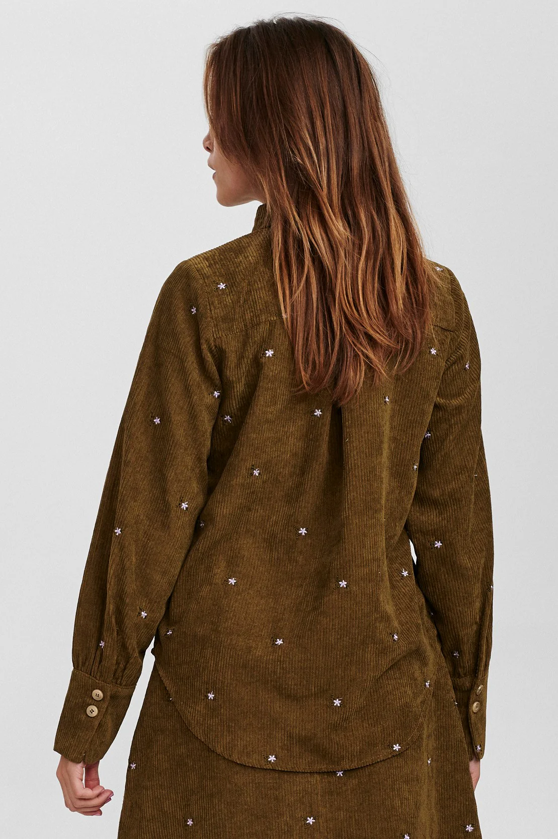 NUVELVET SHIRT - Grape leaf - Image 2