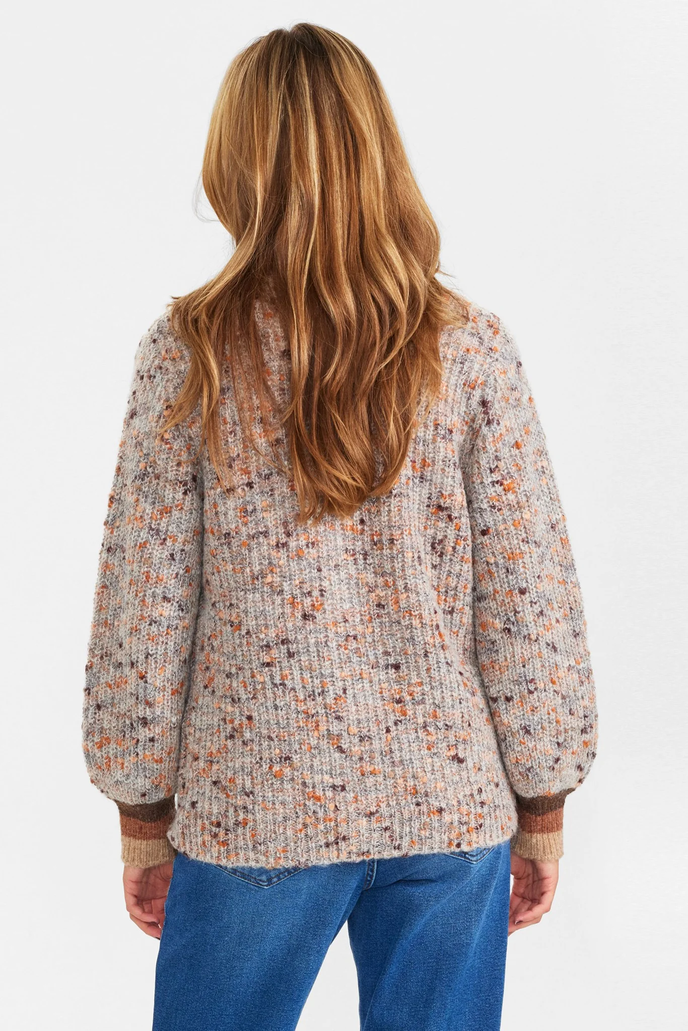 NUVIBBE CARDIGAN - Light grey mel - Image 2