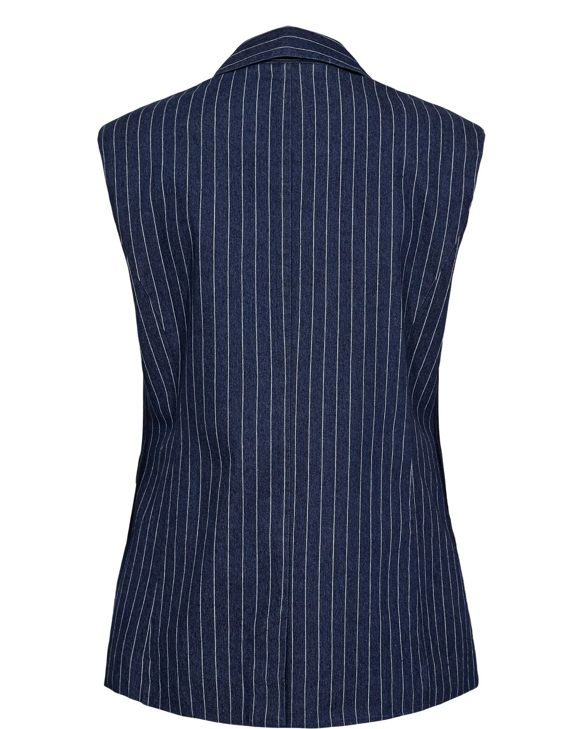 NUVIBEKE VEST - Medium Blue Denim - Image 7