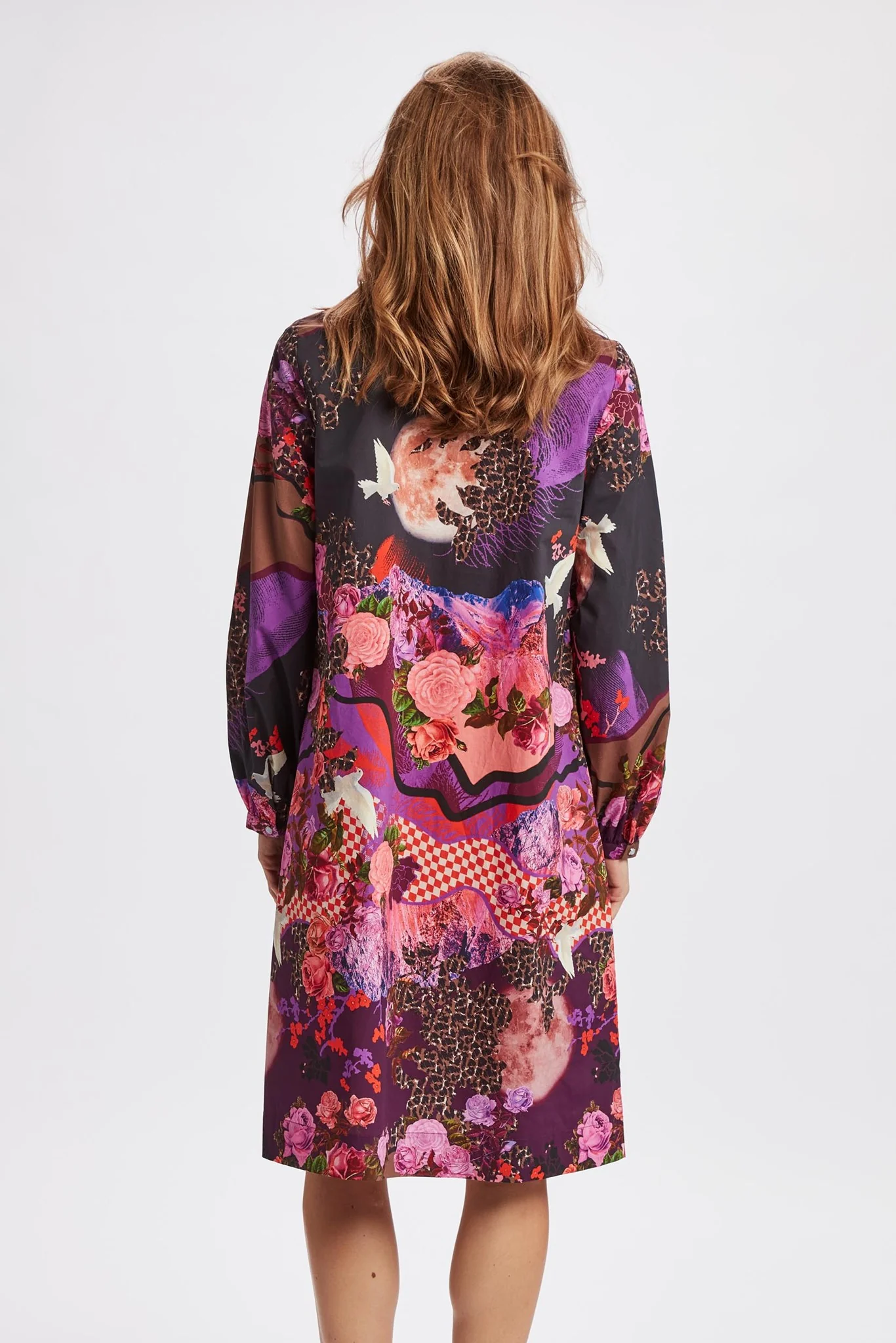 NUVICKI DRESS - Vibrant Orchid - Image 2