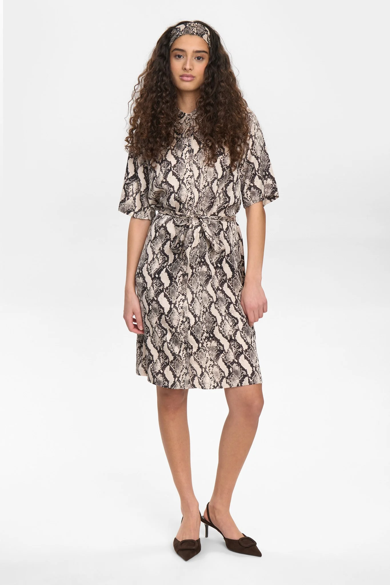NUVICTORIA SHIRT DRESS - Gray Morn - Image 3