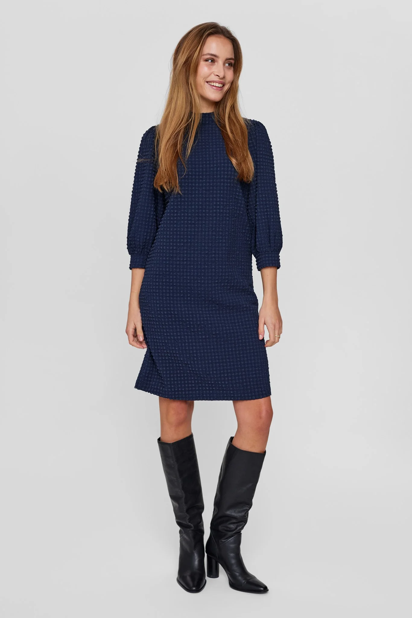 NUVILJE DRESS - Dark Sapphire - Image 3