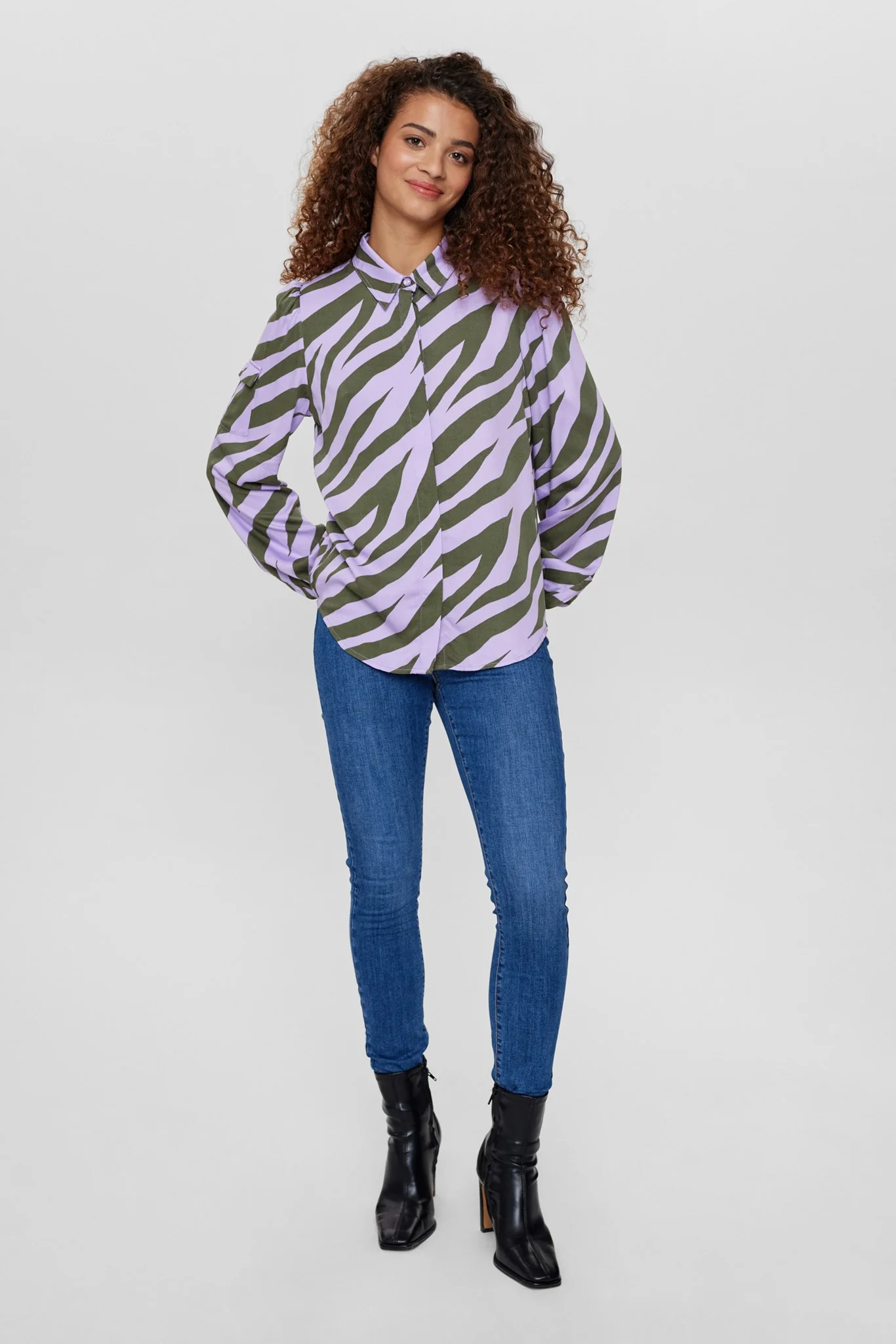 NUVILLE SHIRT - Lilac Breeze - Image 3