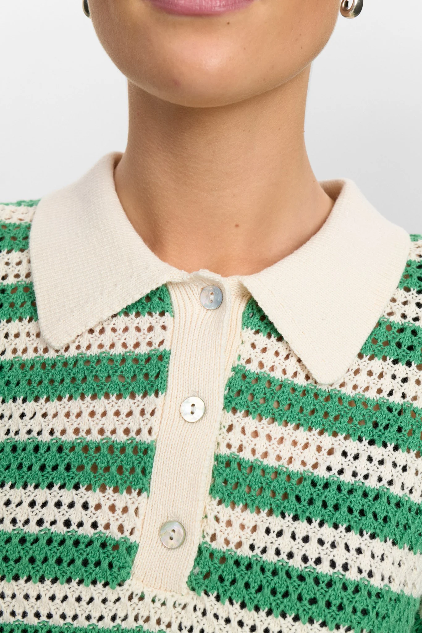 NUVILLIA SS PULLOVER  - Green Spruce - Image 5