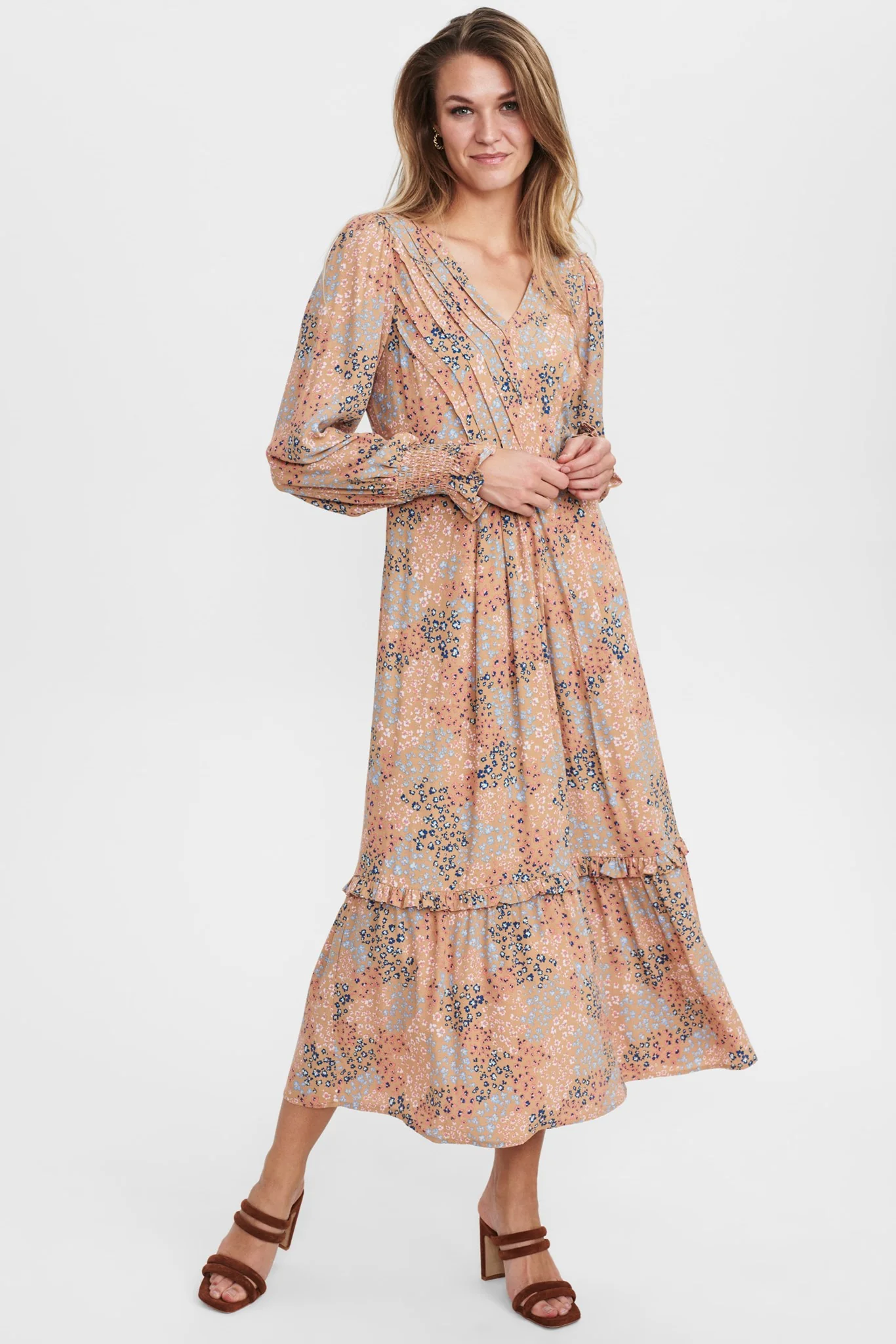 NUVILLIE DRESS - Tannin