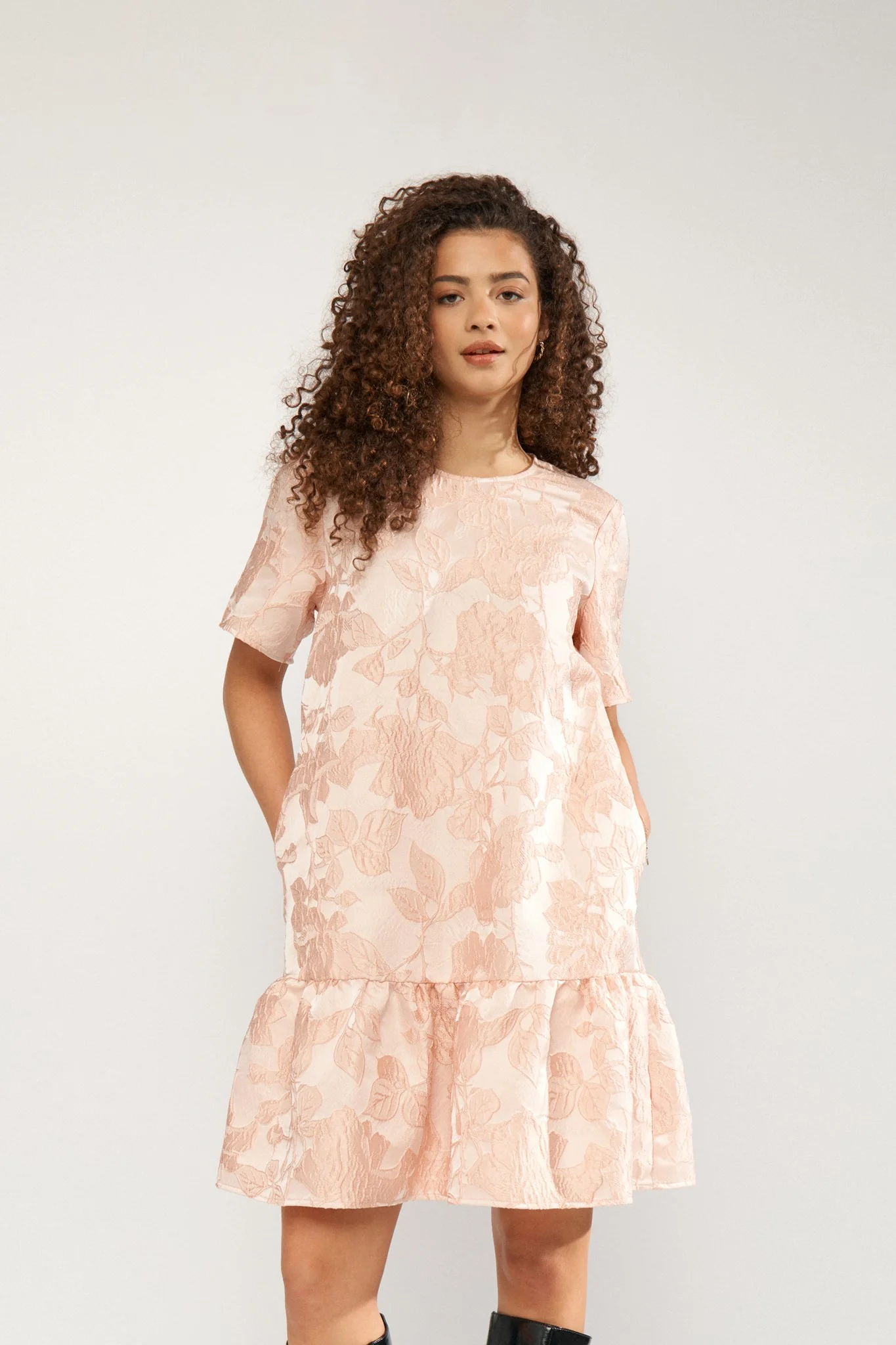 NUVILMI DRESS - Peony