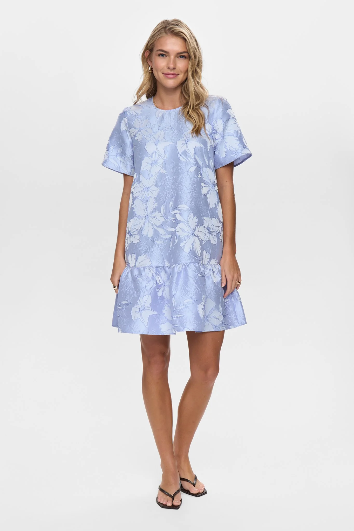 NUVILMI DRESS - Placid Blue - Image 3