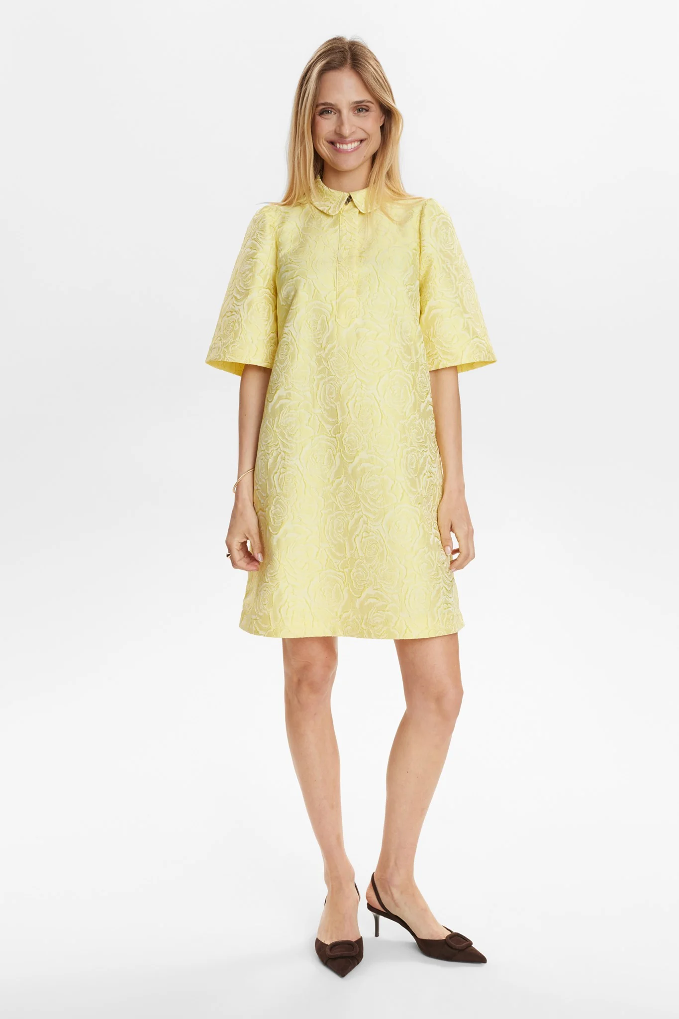 NUVILSA DRESS - Golden Haze - Image 3