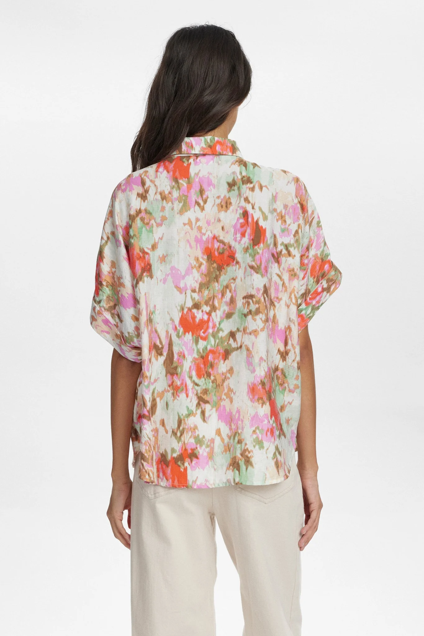 NUVINNIE SS BOW SHIRT - Pristine - Image 2
