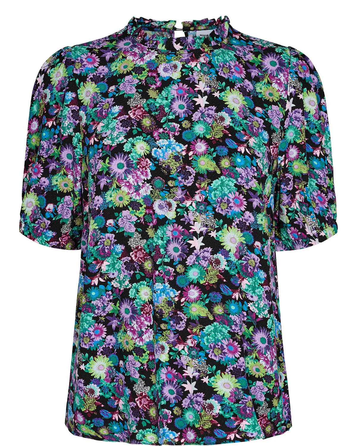 NUVIOLA BLOUSE - Caviar