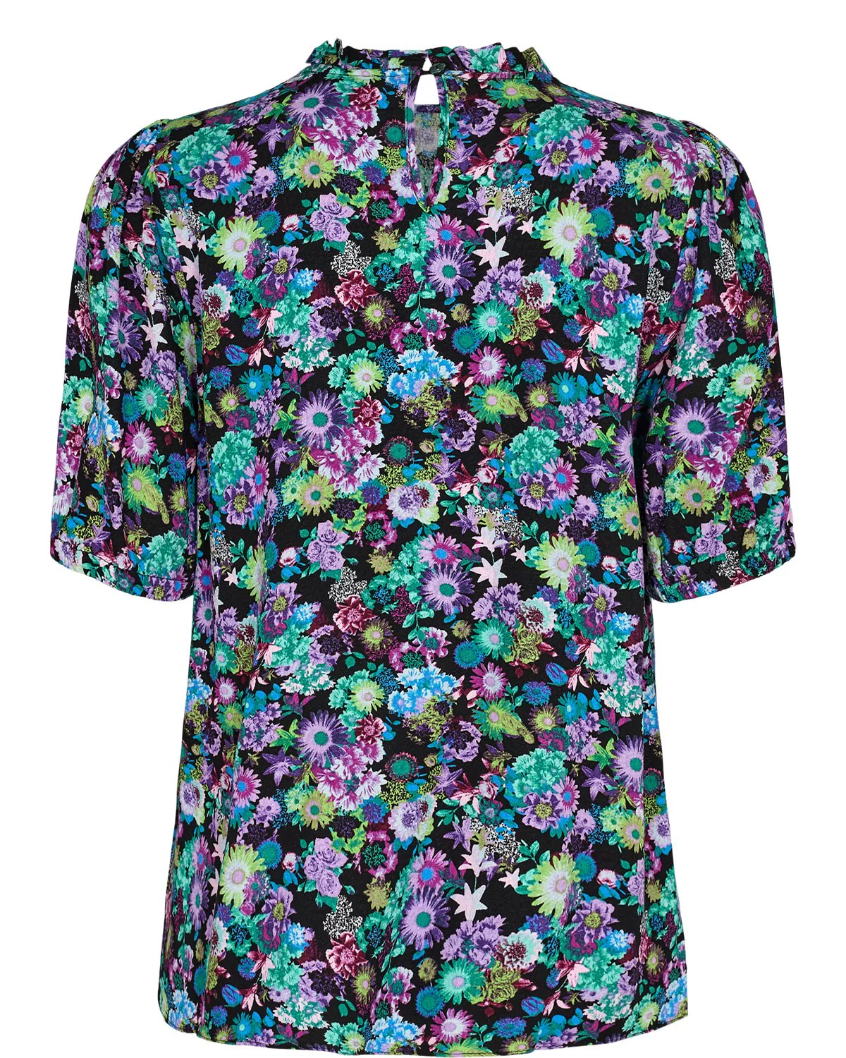 NUVIOLA BLOUSE - Caviar - Image 2