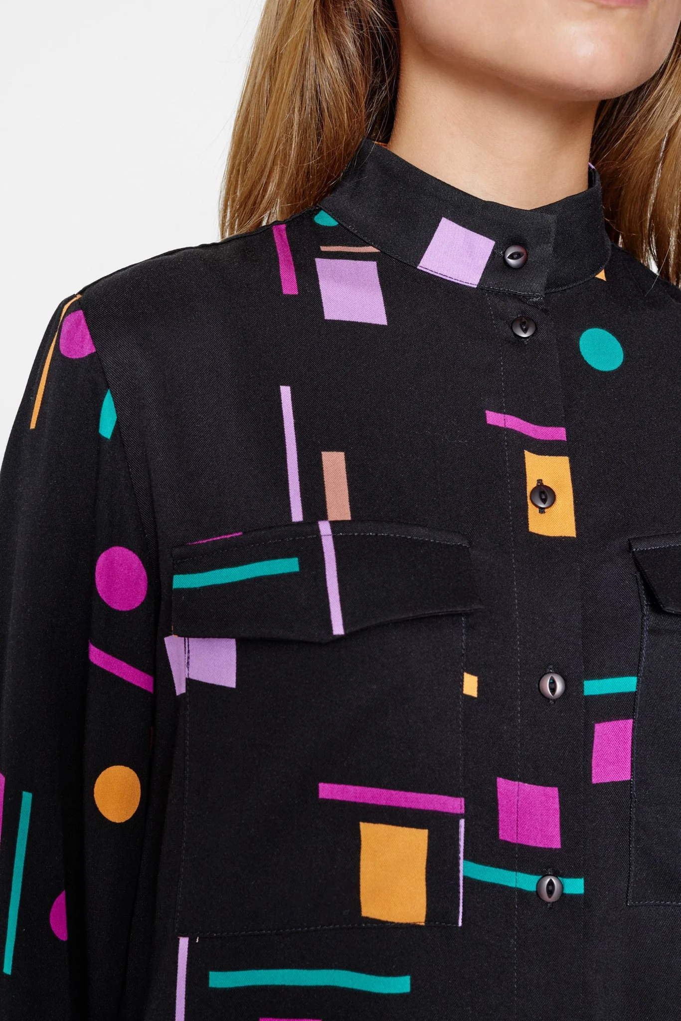 NUWALLI SHIRT - Caviar - Image 4