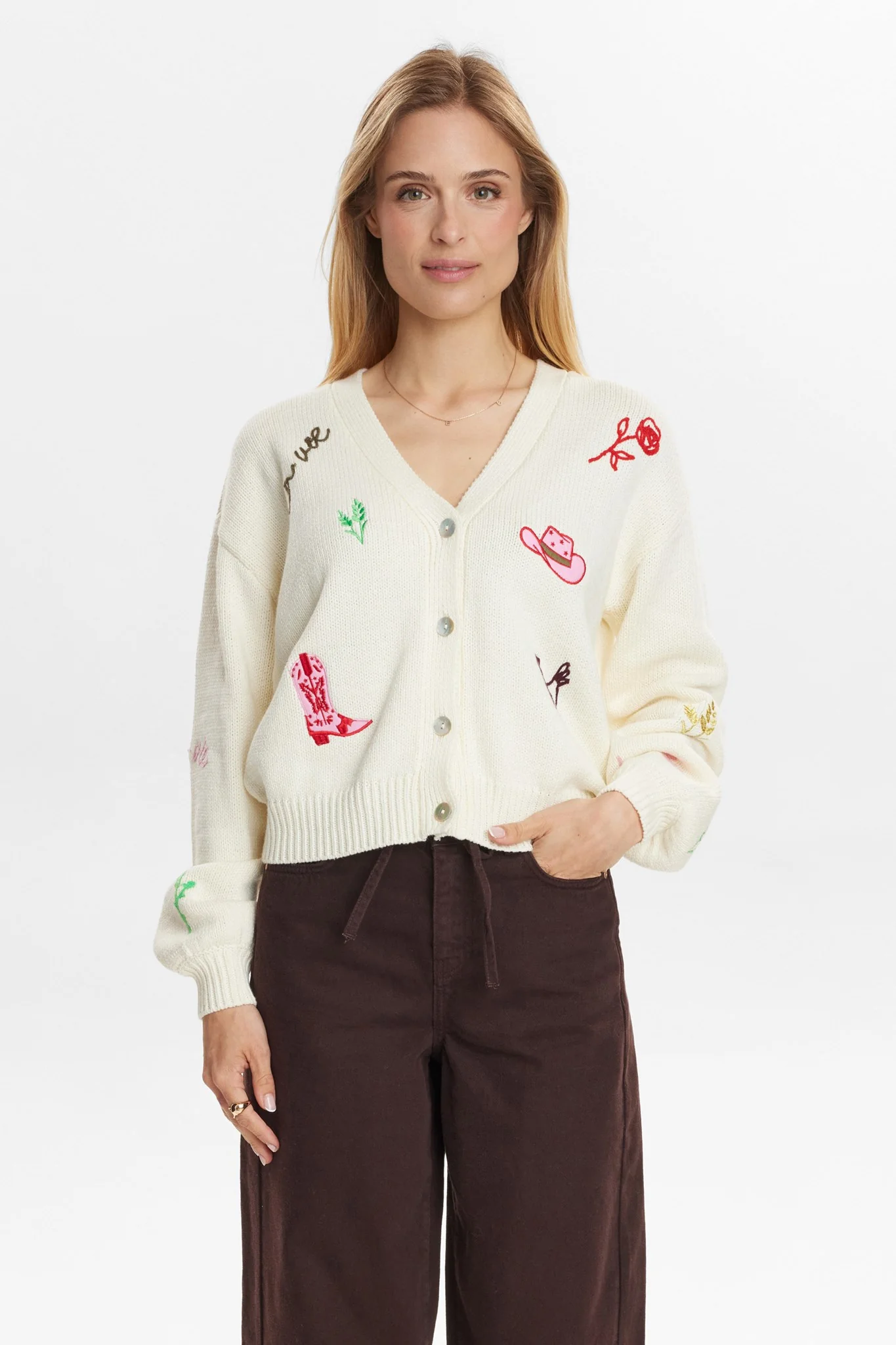 NUWALLY CARDIGAN - Pristine
