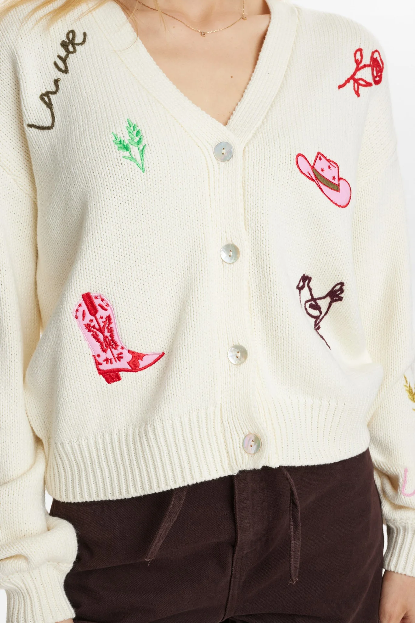 NUWALLY CARDIGAN - Pristine - Image 4