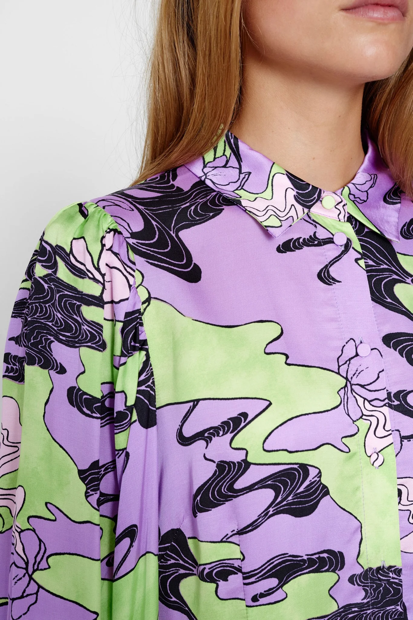 NUWANDA SHIRT - African Violet - Image 4