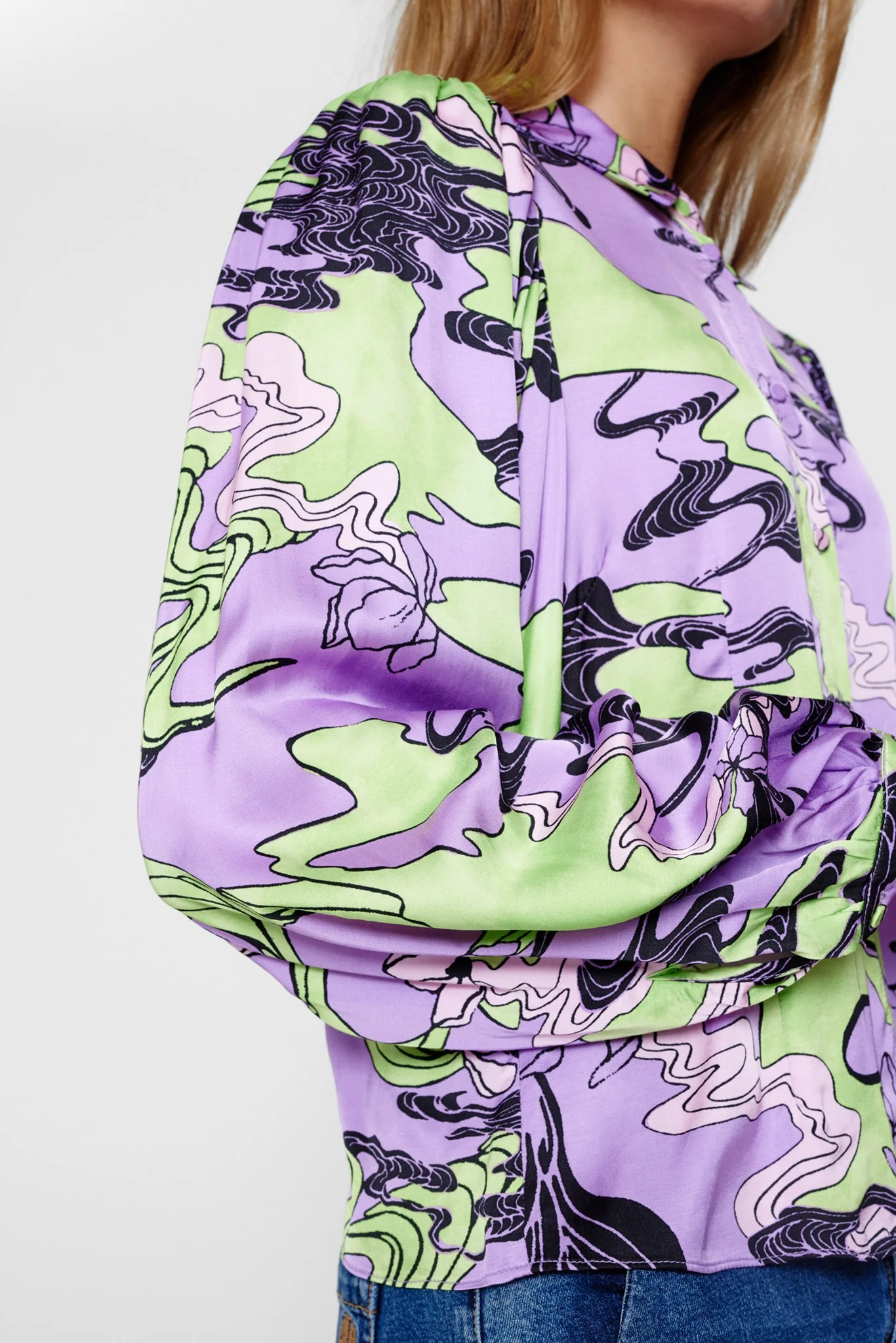 NUWANDA SHIRT - African Violet - Image 5