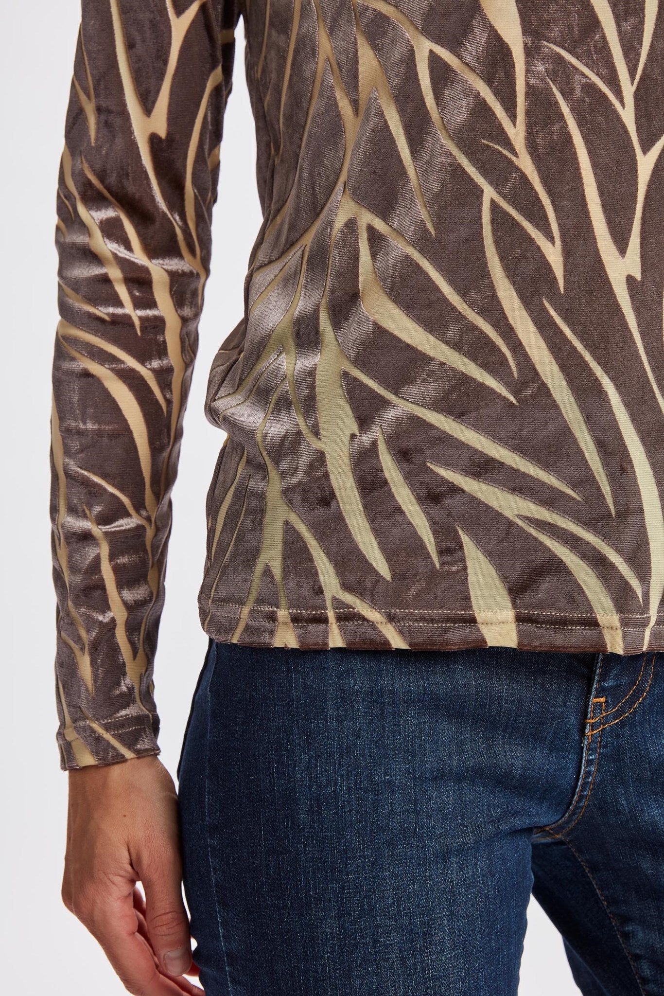 NUWELTA BLOUSE - Sesame - Image 5