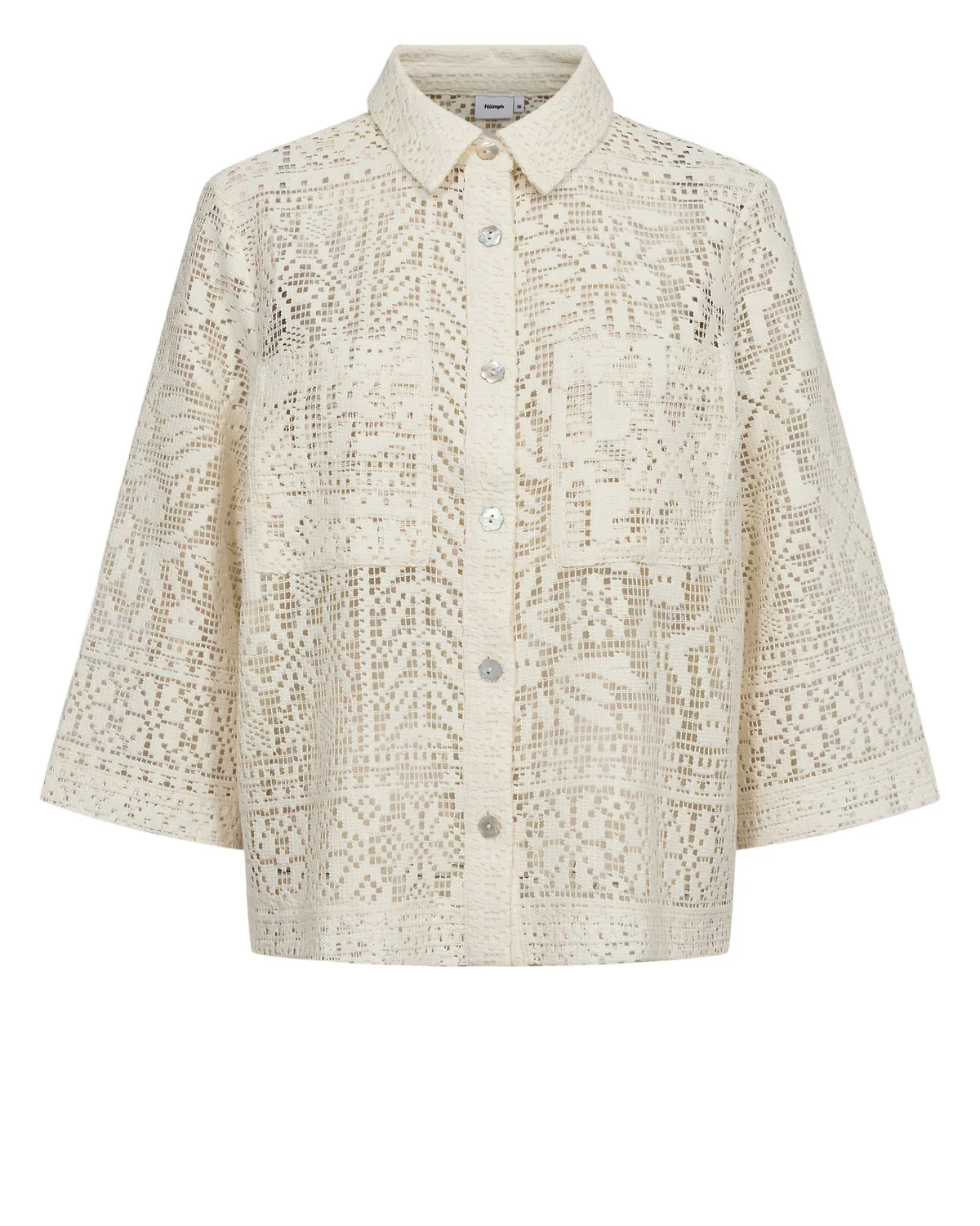 NUWICKI SHIRT - Cloud Dancer - Image 6