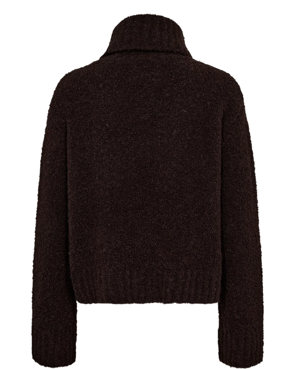 NUWILLA CROPPED PULLOVER  - Black Coffee - Image 7