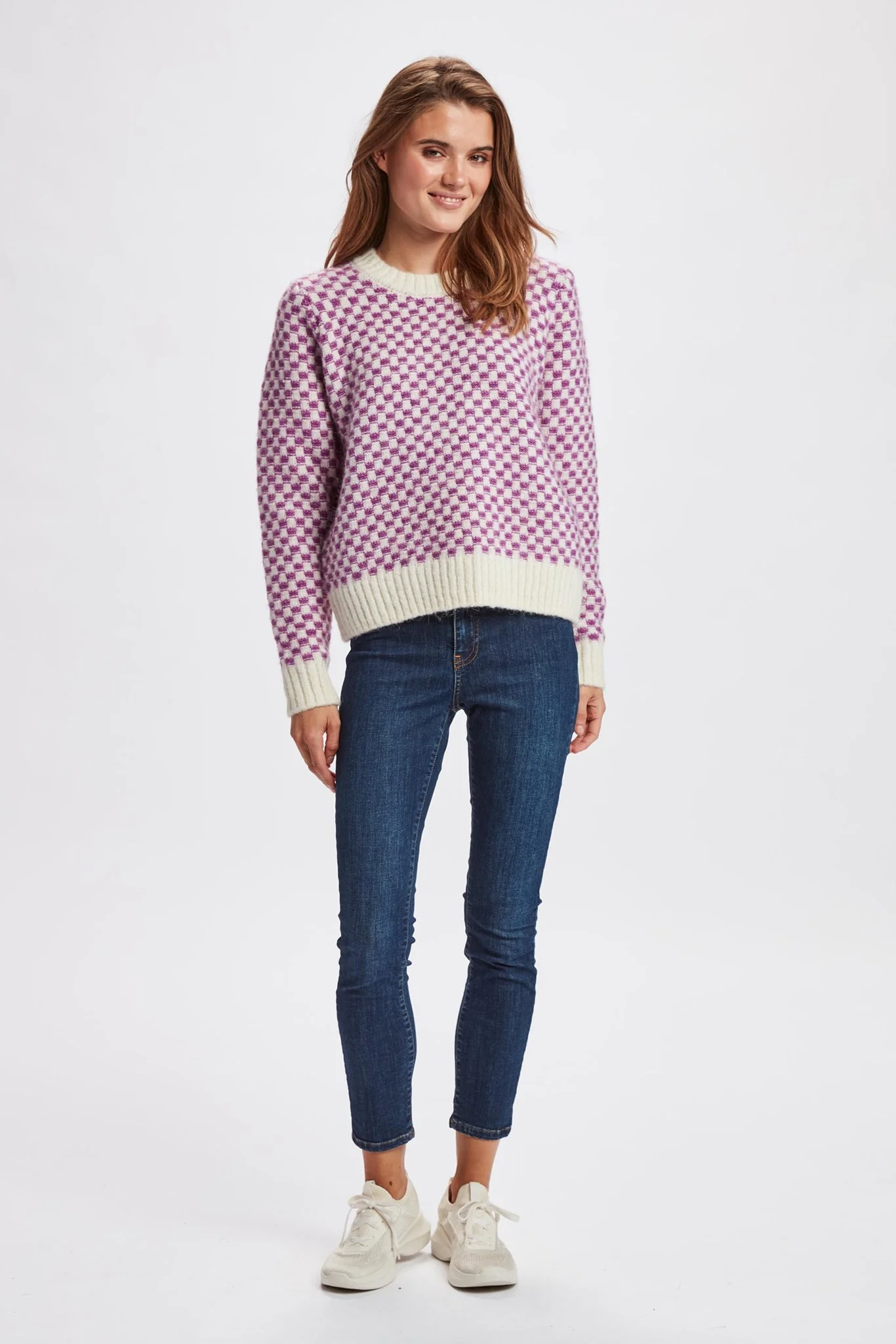 NUWILLIS CROPPED PULLOVER - Birch - Image 3