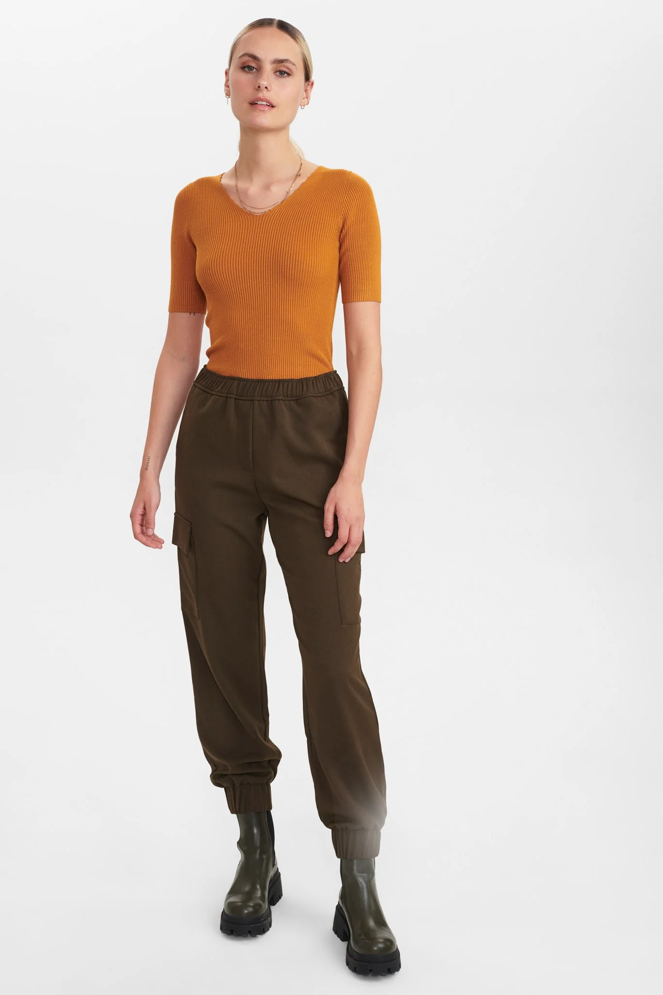 NUWILLY PANT  - Chocolate Chip - Image 3