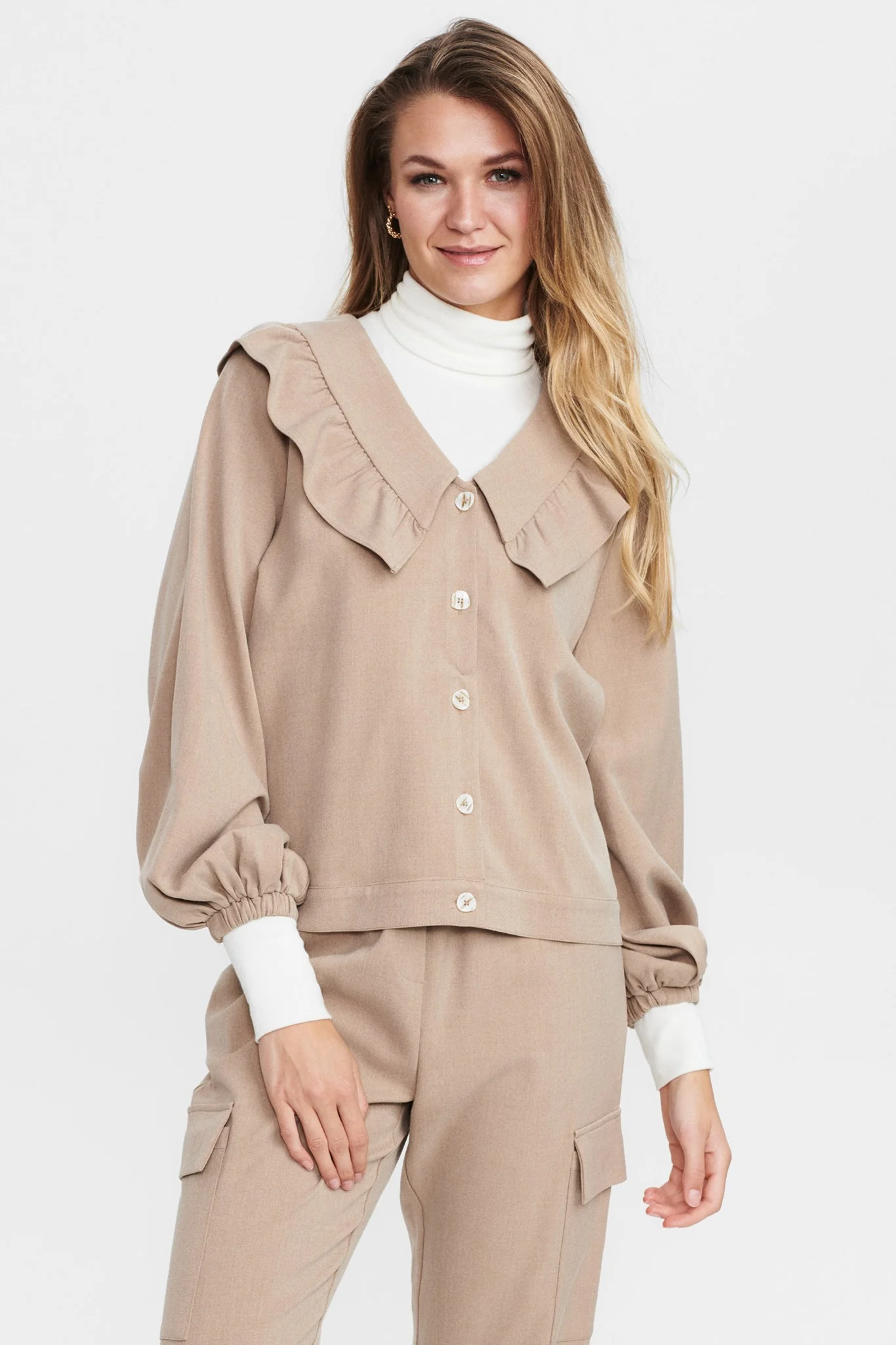 NUWILLY SHIRT  - Sesame