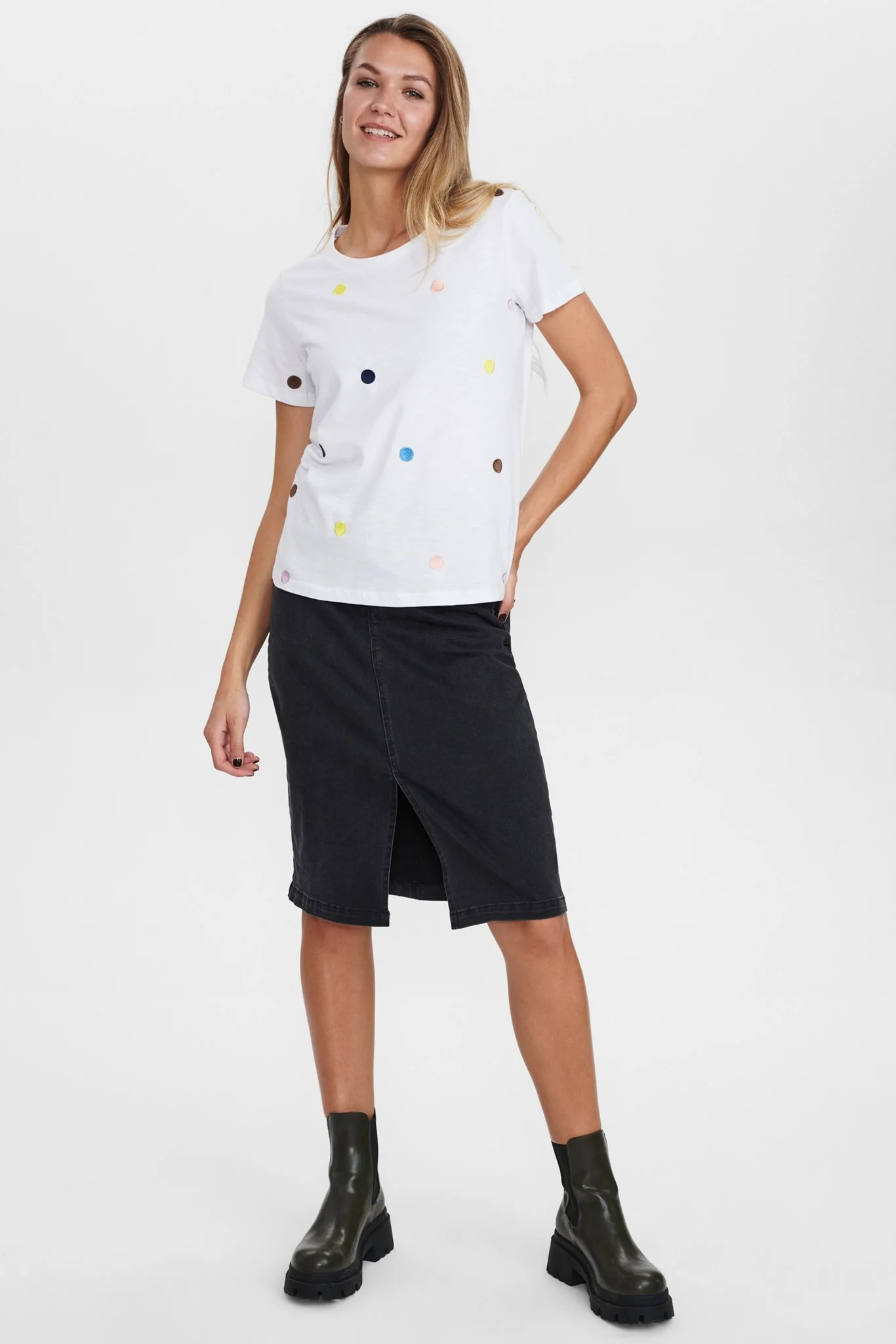 NUYASEMIN TEE - Bright White - Image 3
