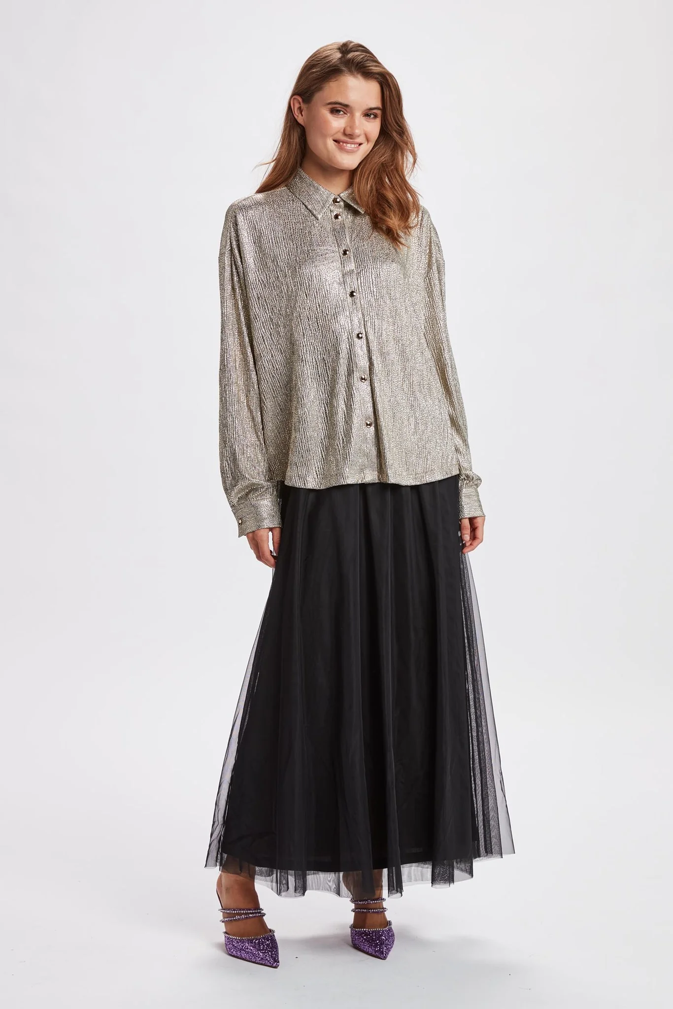 NUYDUN SHIRT - Silver - Image 3