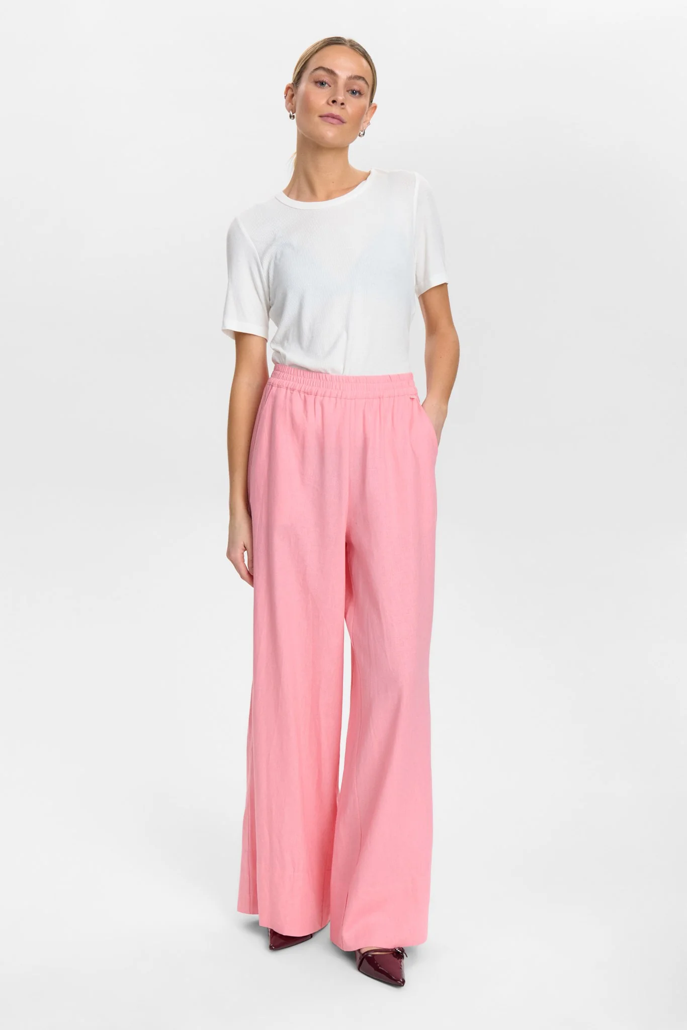 NUYNGVA PANTS - Flamingo Pink - Image 3