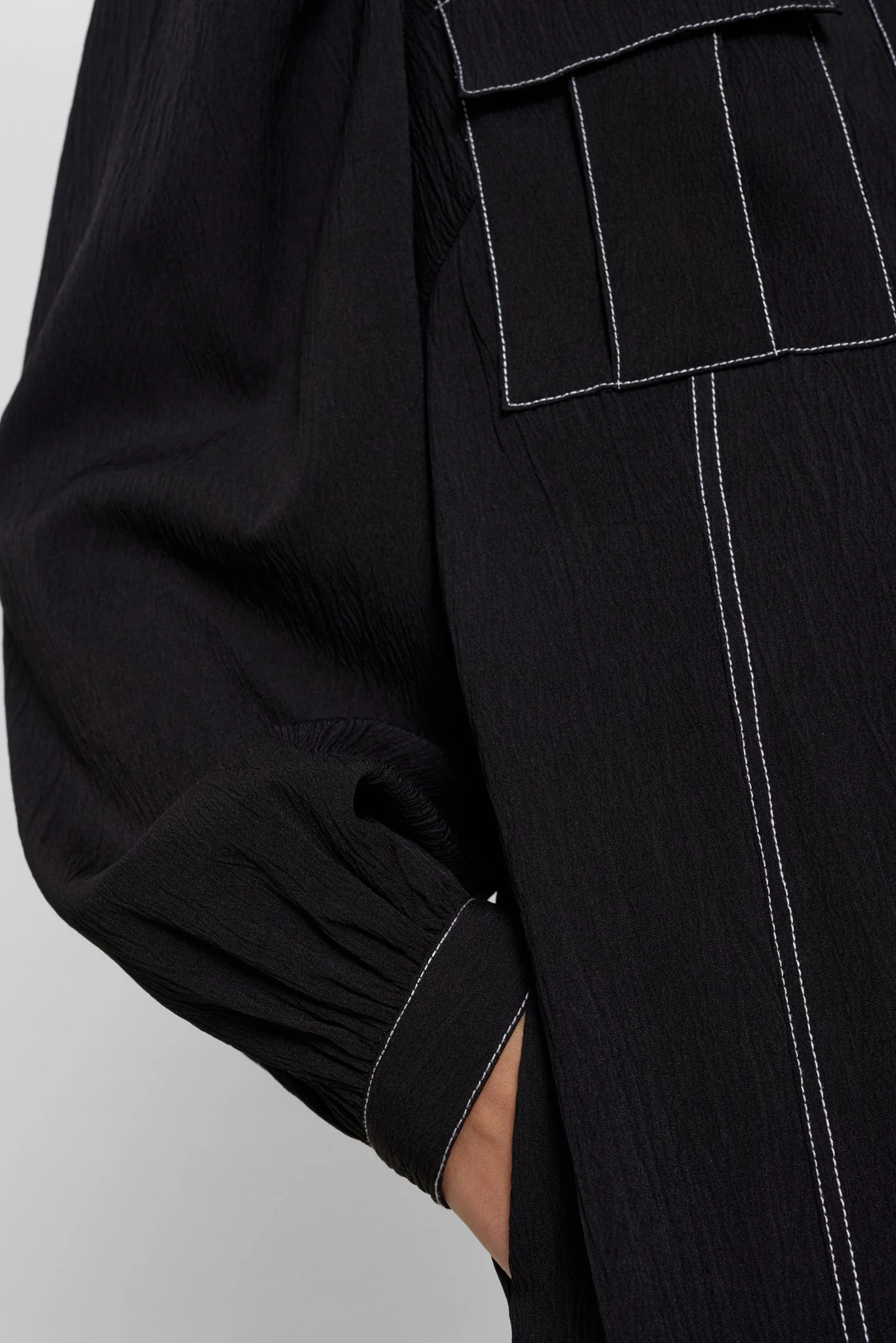 NUYRSA DRESS  - Caviar - Image 5