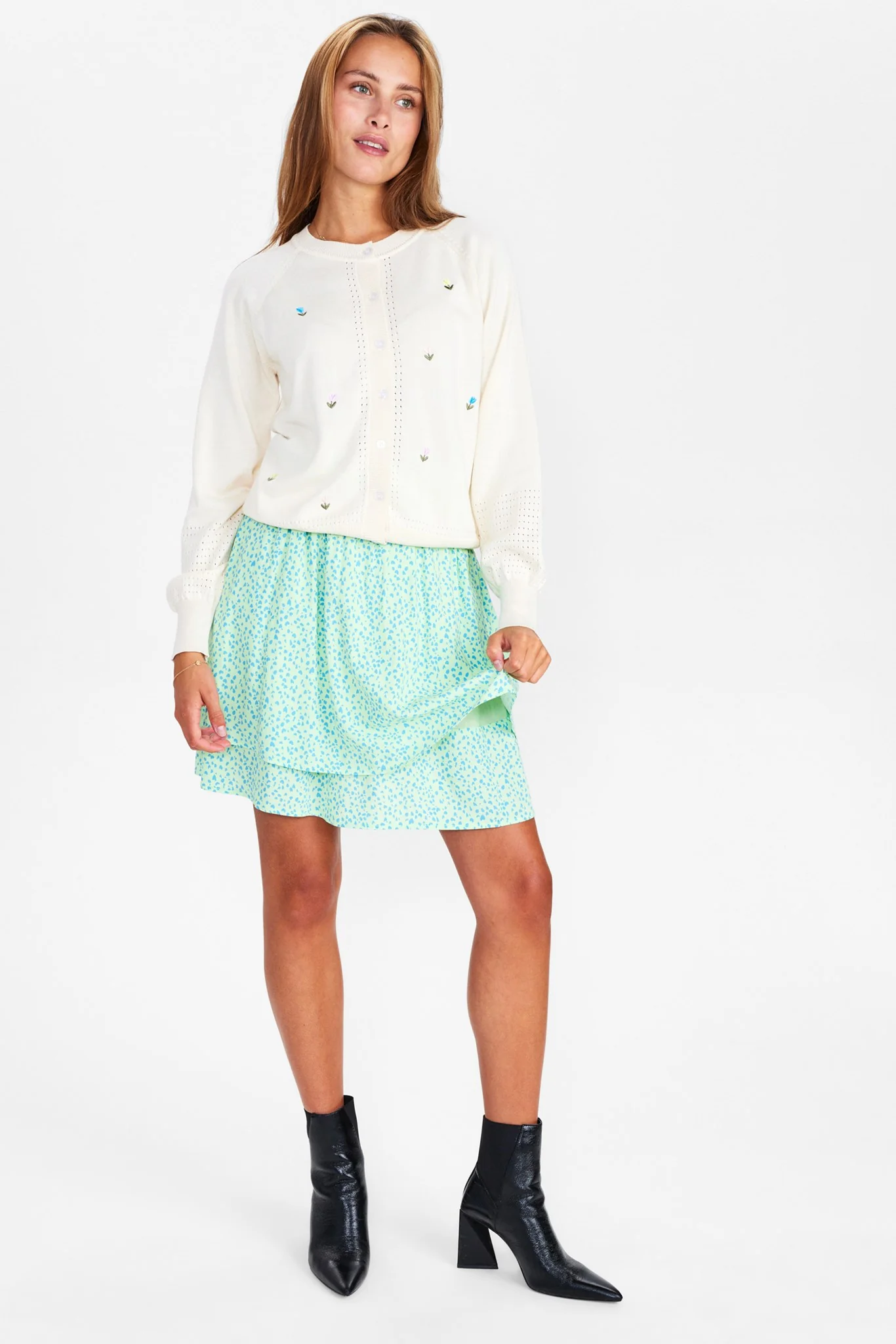 NUYVA CARDIGAN - GOTS - Cloud Dancer - Image 3