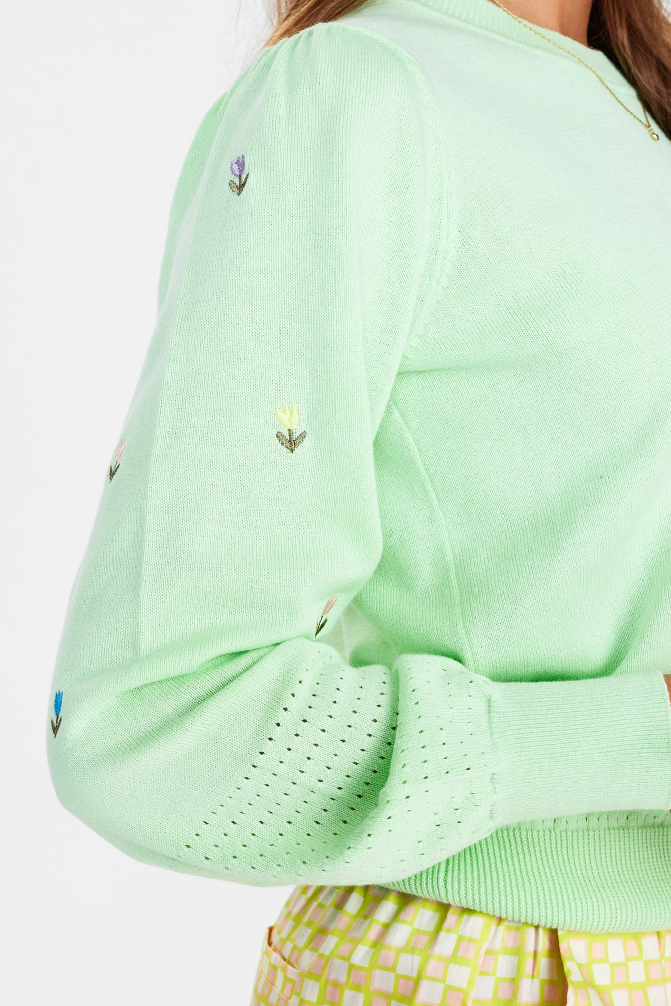NUYVA PULLOVER - GOTS - Patina Green - Image 5