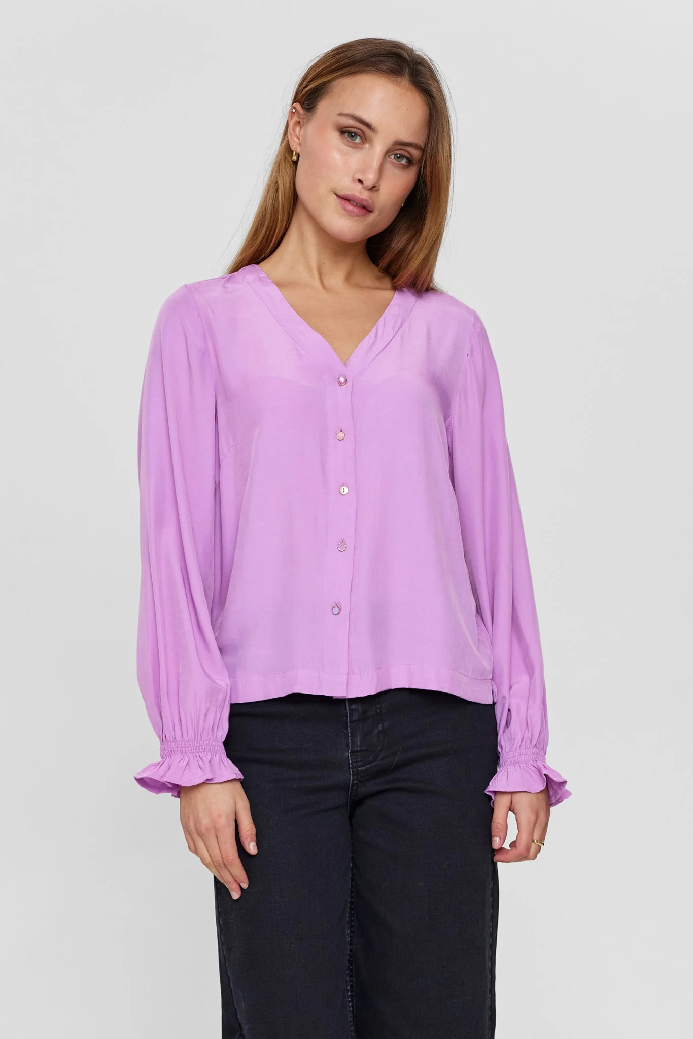 NUYVETTE SHIRT - African Violet