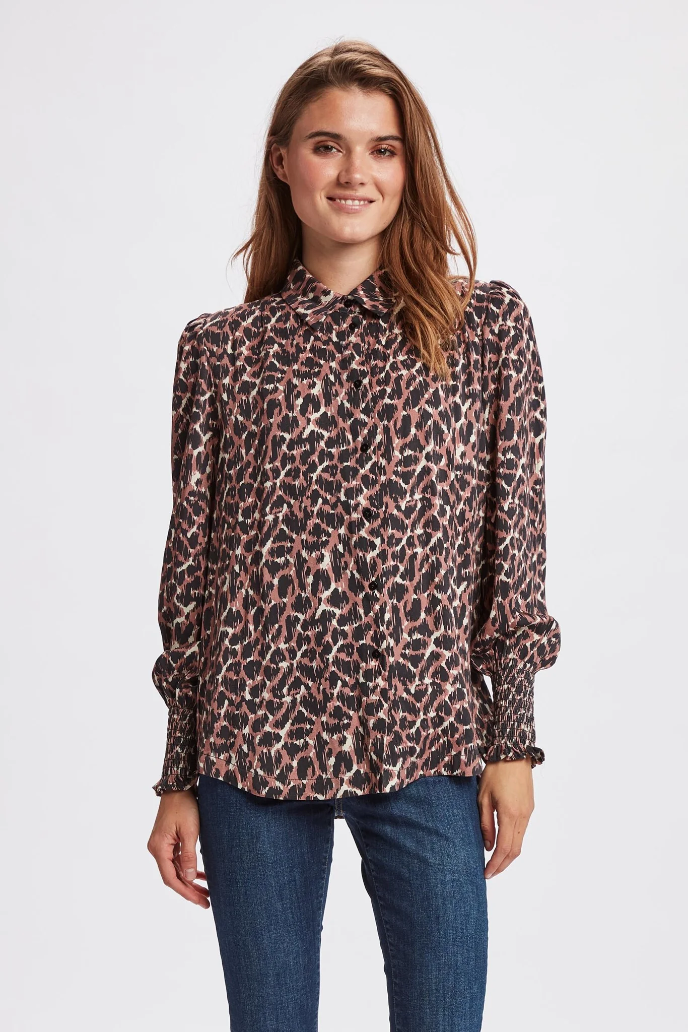 NUYVONNE SHIRT - Nutmeg