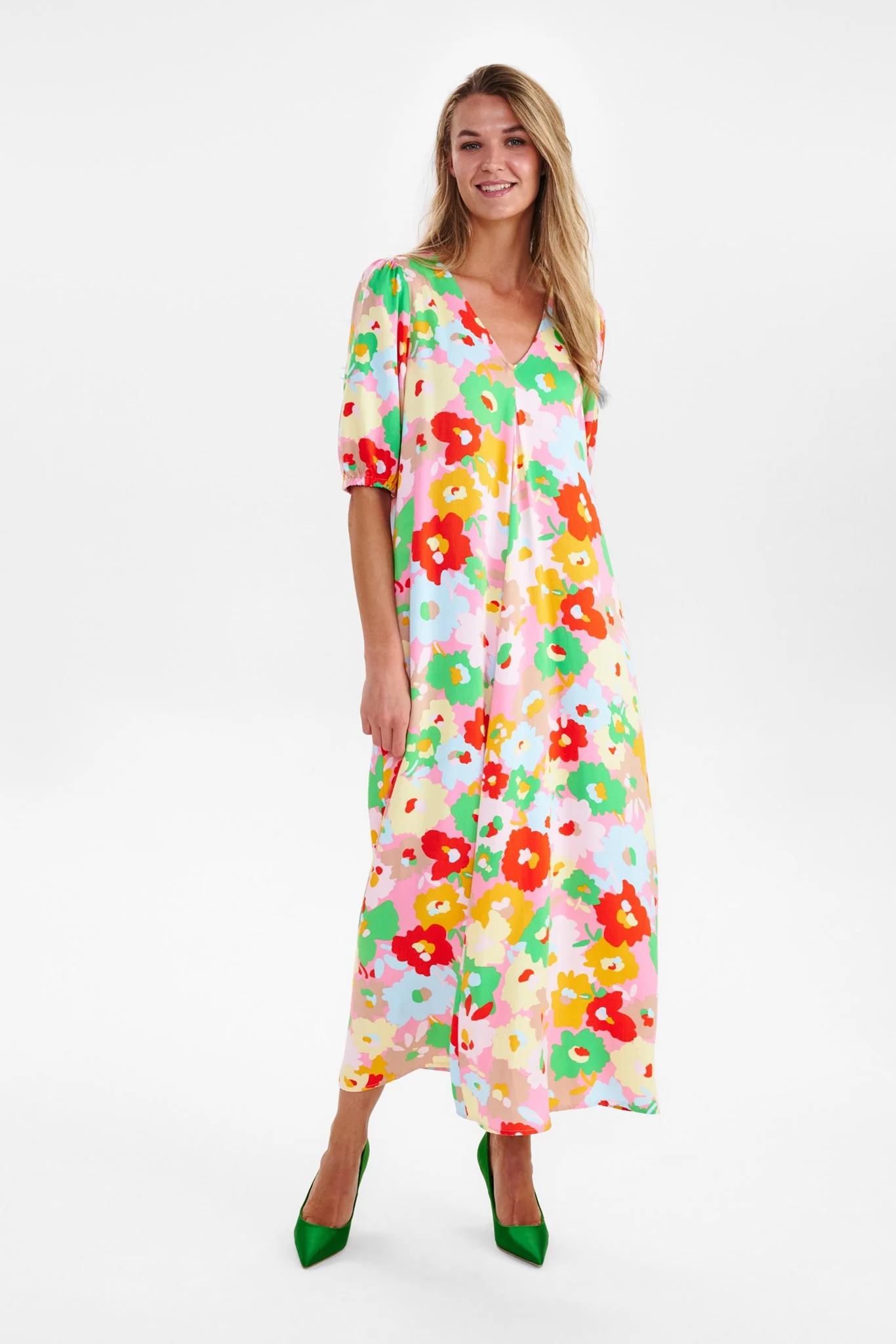 NUZAHRA CELANDINE DRESS - Plumeria - Image 3