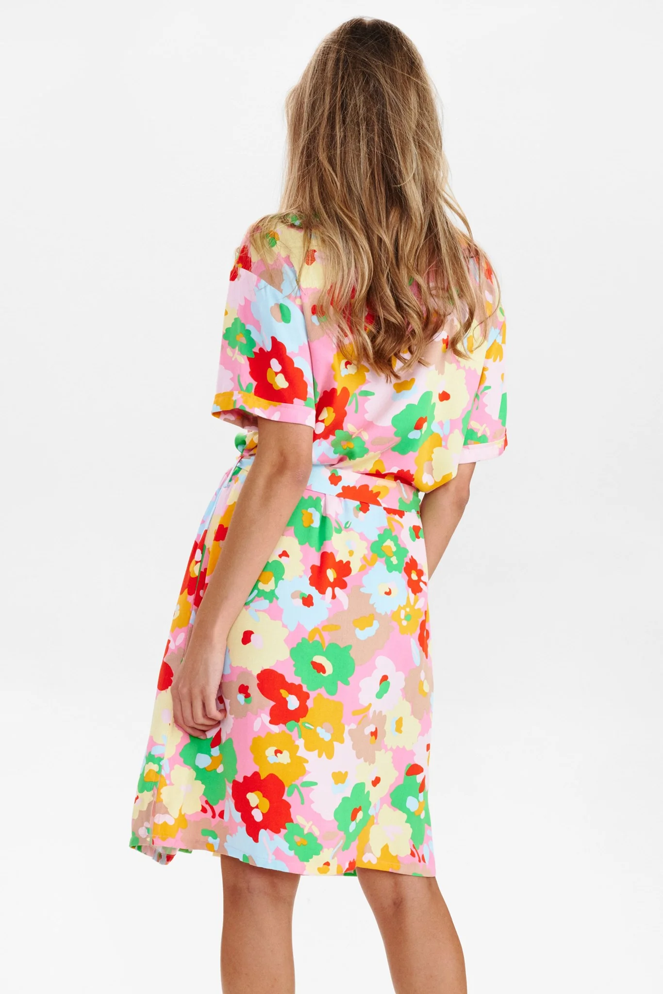 NUZAHRA SHIRTDRESS - Plumeria - Image 2