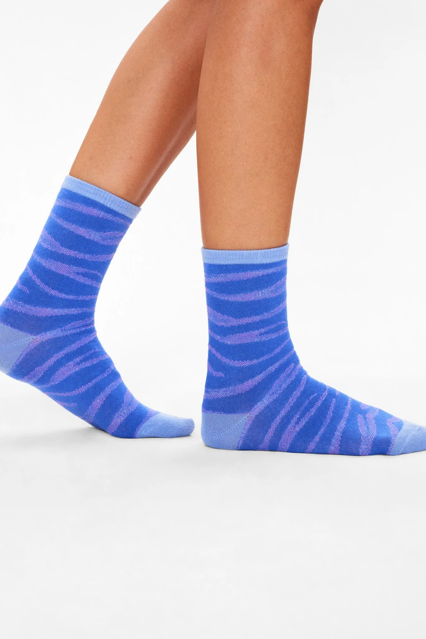 NUZANDRA 3-PACK SOCKS W/O LUREX - Multi - Image 3