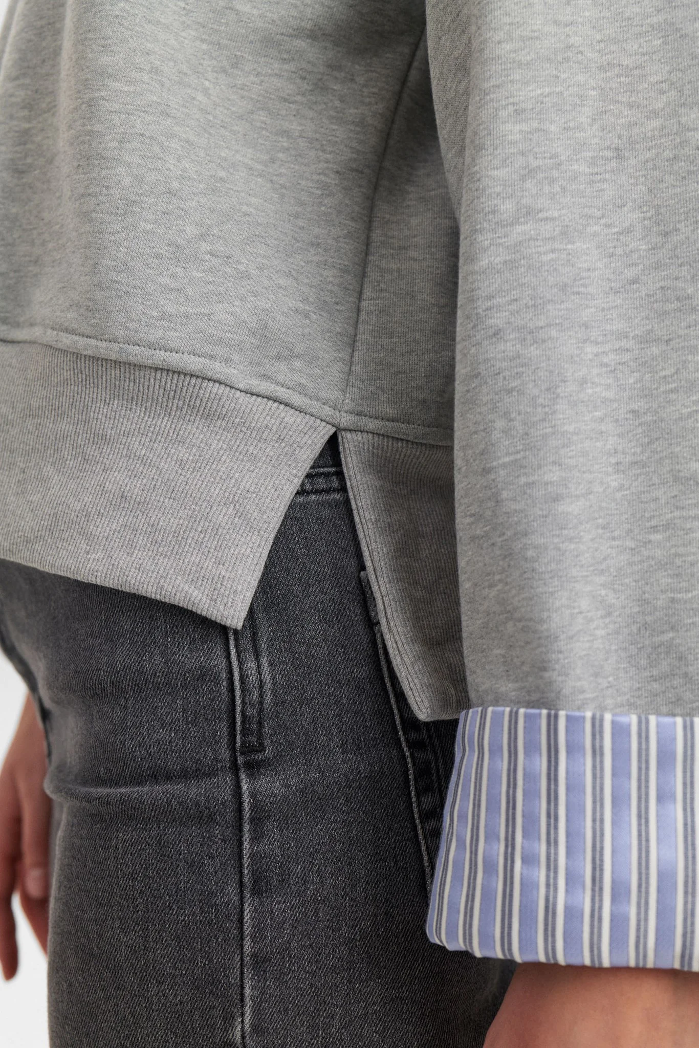 NUZARI SWEAT - Grey Morn - Image 4