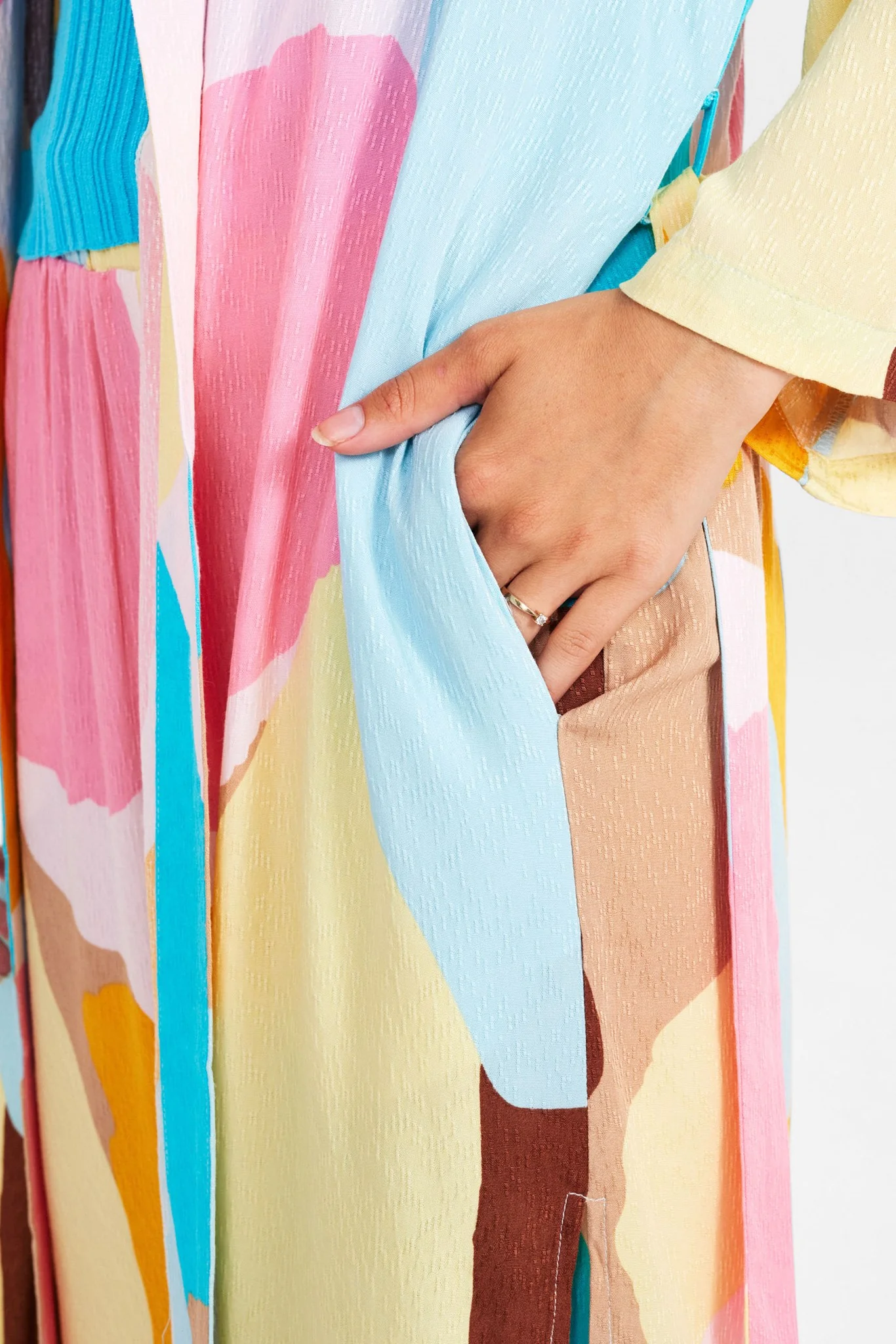 NUZIGGIE KIMONO - Crystal blue - Image 4