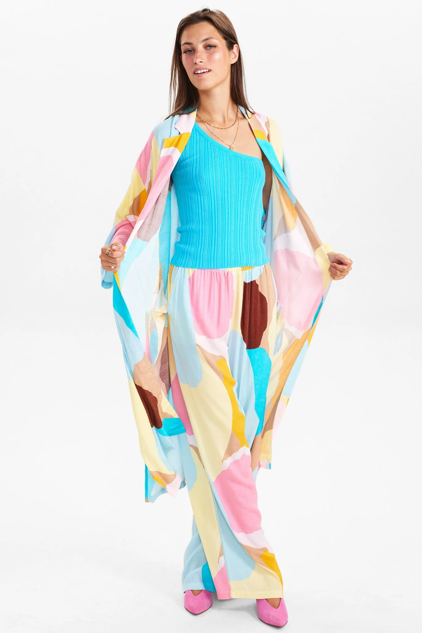 NUZIGGIE KIMONO - Crystal blue - Image 6