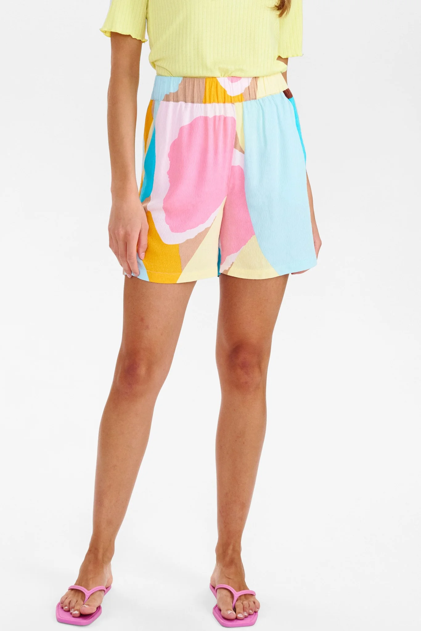 NUZIGGIE SHORTS - Crystal blue