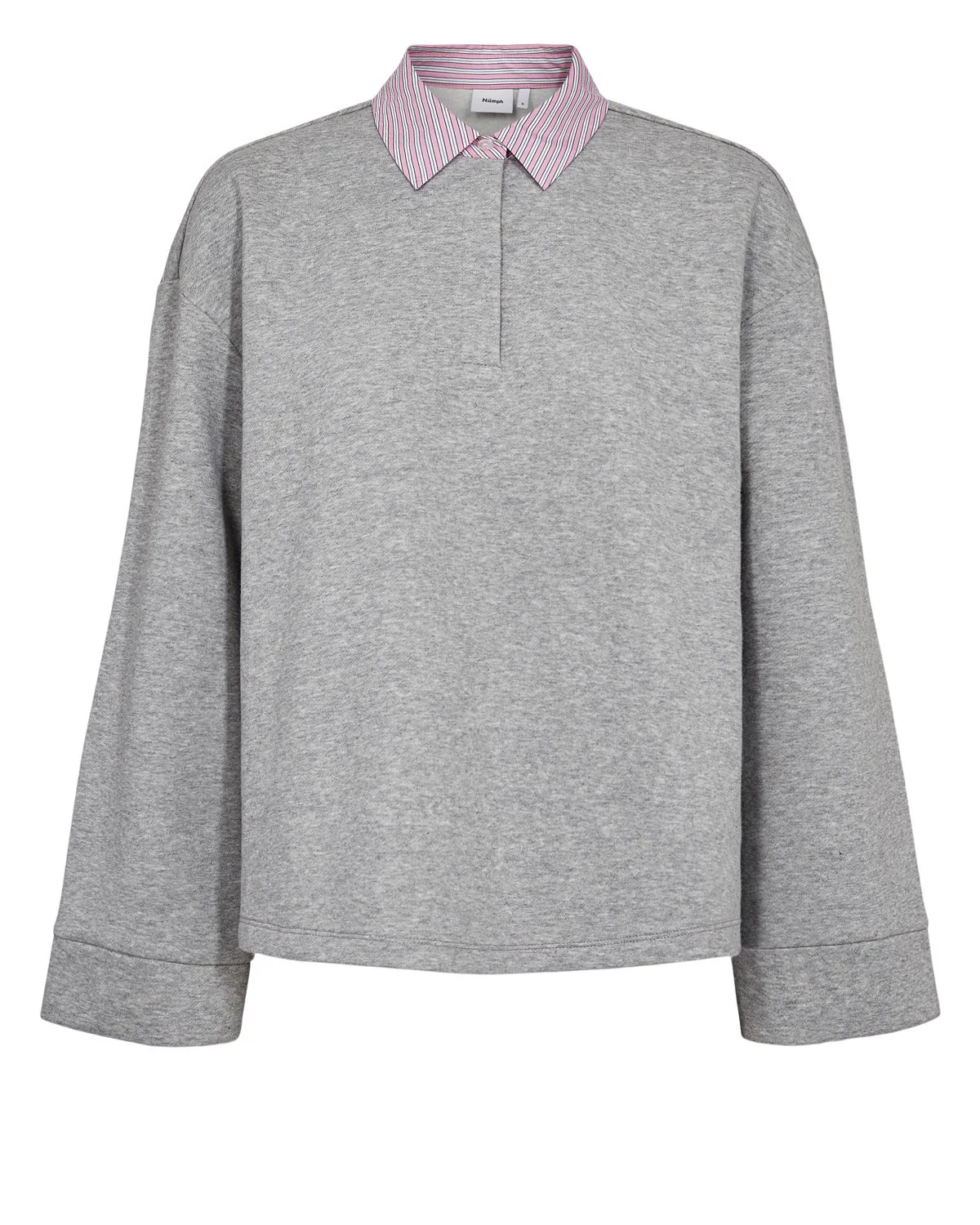NUZURI SWEAT - Medium Grey mel