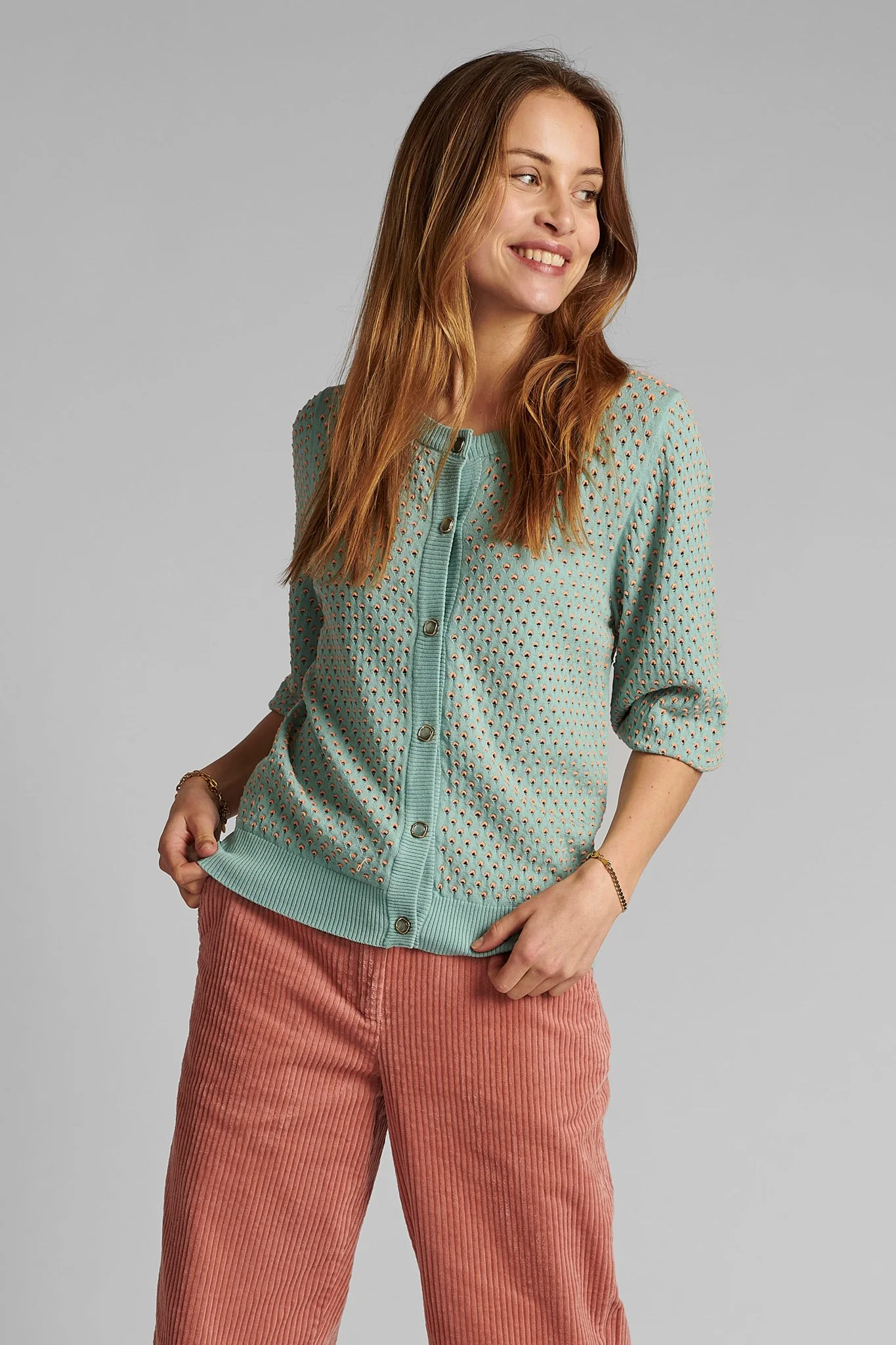 NYBRYNN CARDIGAN - Aquifer